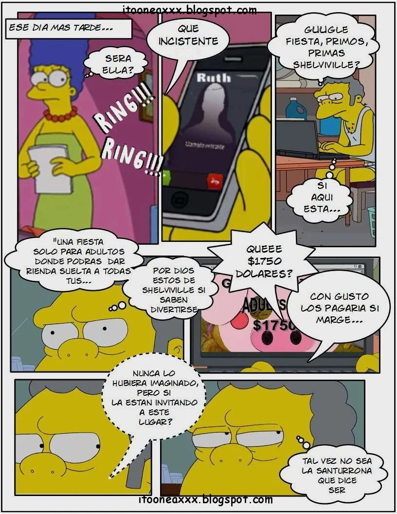 The Simpsons Porn Comics Series, 6 [Spanish] The Gym, page 8 of 36