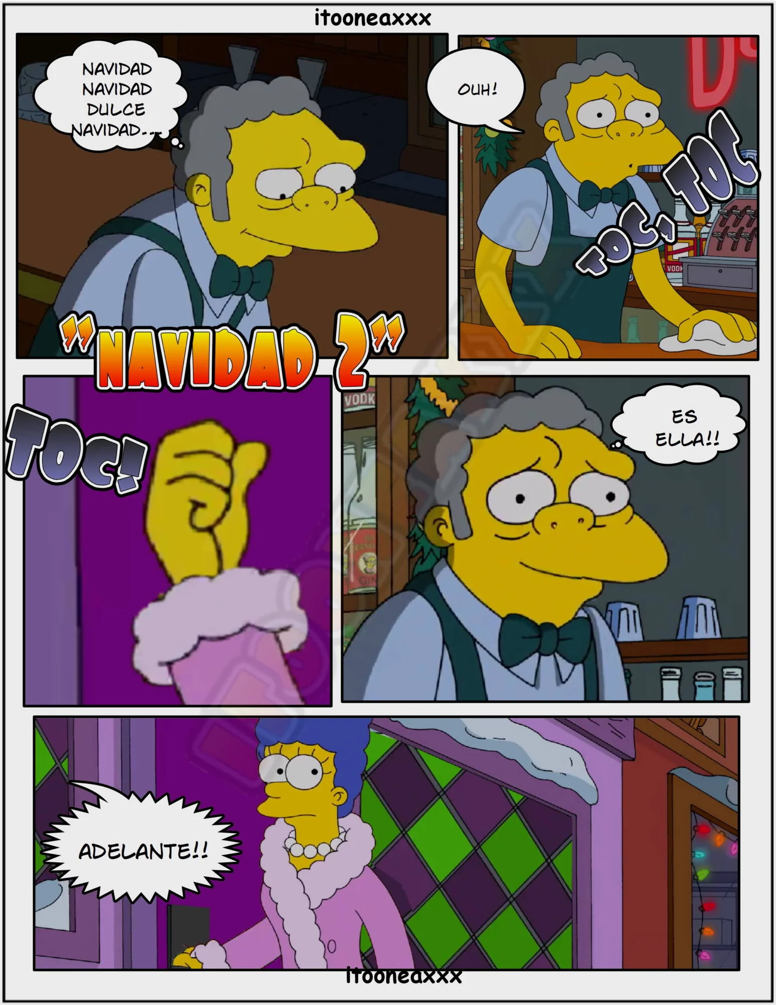 The Simpsons Porn Comics Series, 5.2 [Spanish] Sexy Christmas 2, page 1 of 70