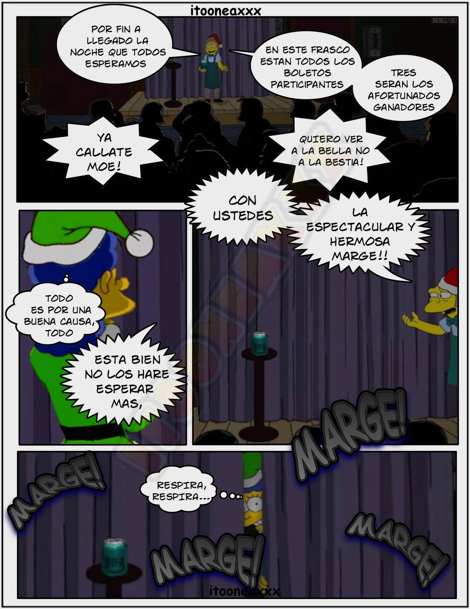 The Simpsons Porn Comics Series, 5.2 [Spanish] Sexy Christmas 2, page 11 of 70