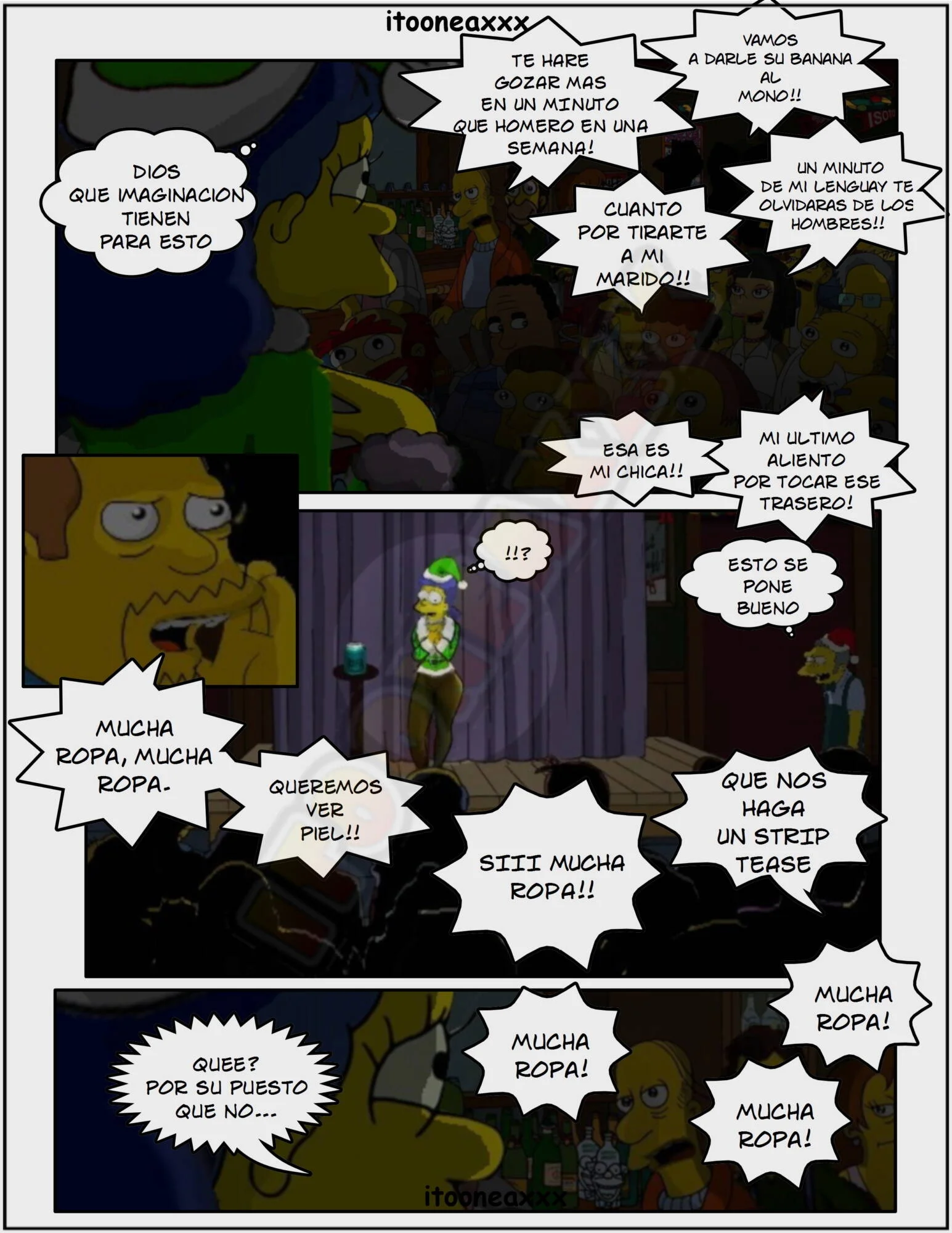 The Simpsons Porn Comics Series, 5.2 [Spanish] Sexy Christmas 2, page 13 of 70