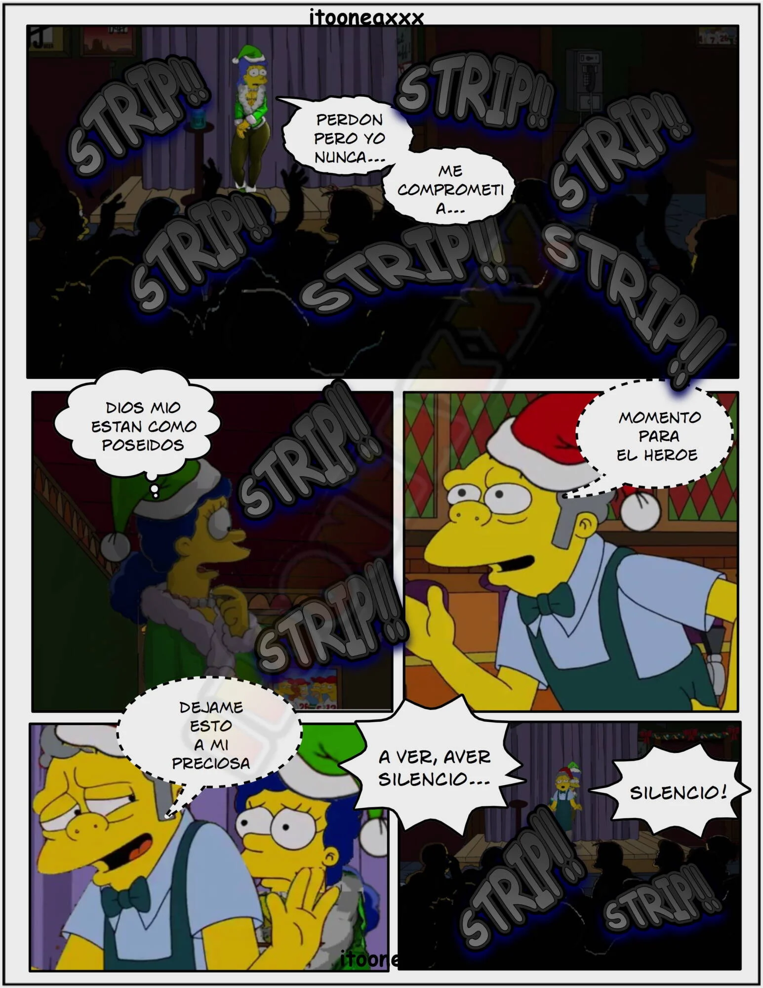 The Simpsons Porn Comics Series, 5.2 [Spanish] Sexy Christmas 2, page 14 of 70