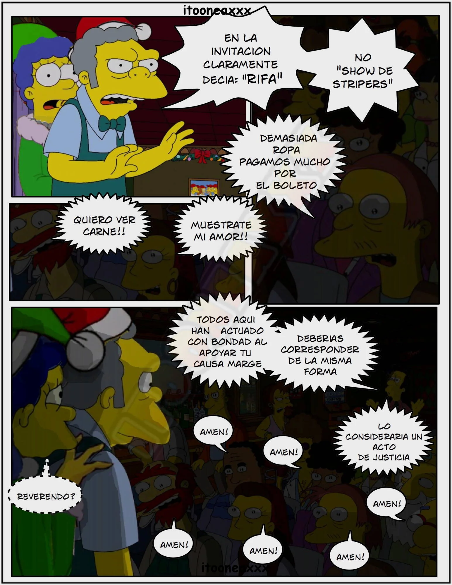 The Simpsons Porn Comics Series, 5.2 [Spanish] Sexy Christmas 2, page 15 of 70