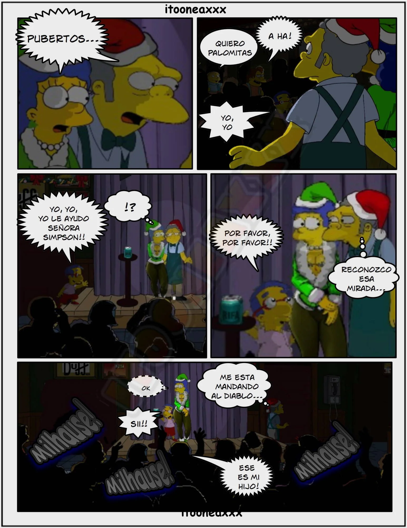 The Simpsons Porn Comics Series, 5.2 [Spanish] Sexy Christmas 2, page 17 of 70
