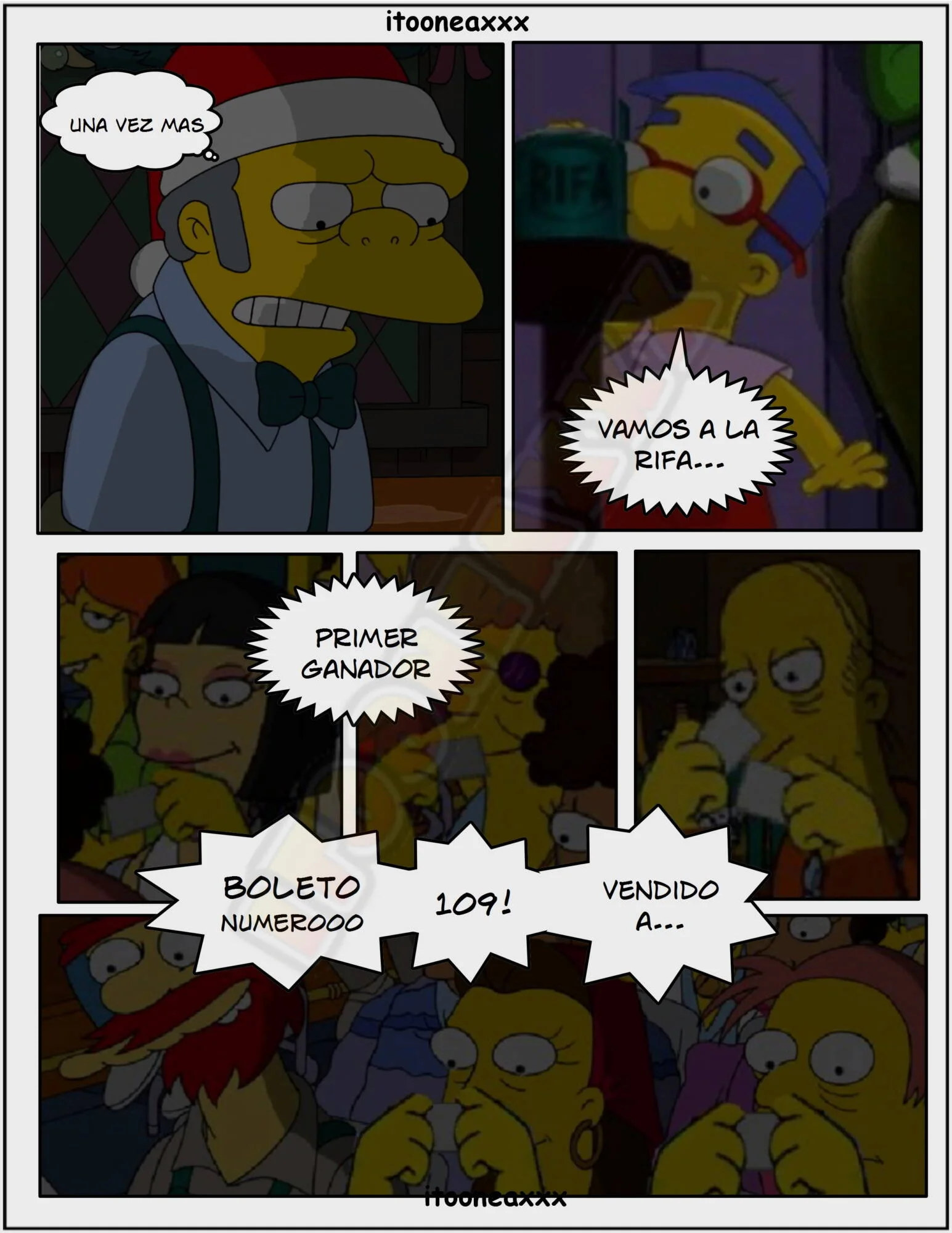 The Simpsons Porn Comics Series, 5.2 [Spanish] Sexy Christmas 2, page 18 of 70