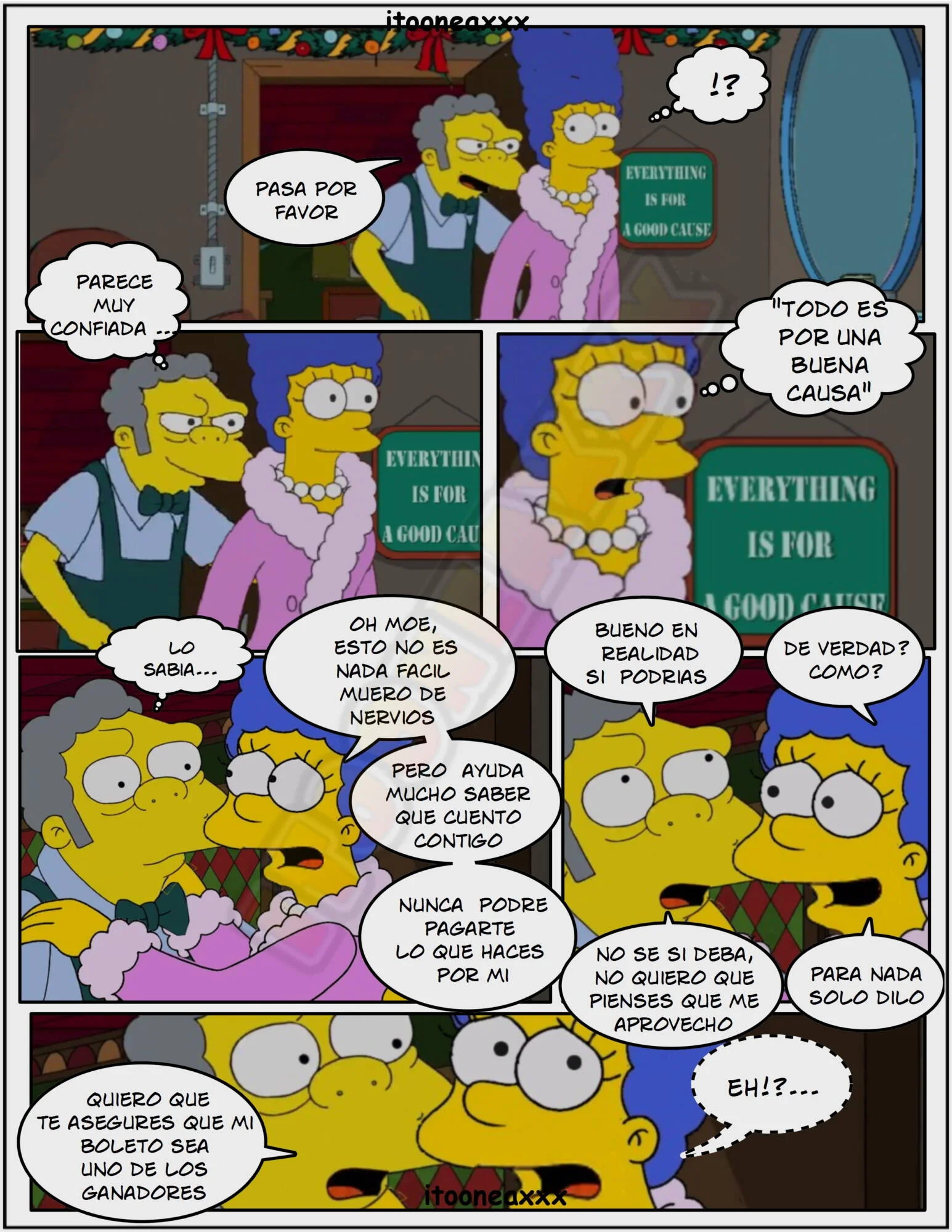 The Simpsons Porn Comics Series, 5.2 [Spanish] Sexy Christmas 2, page 3 of 70