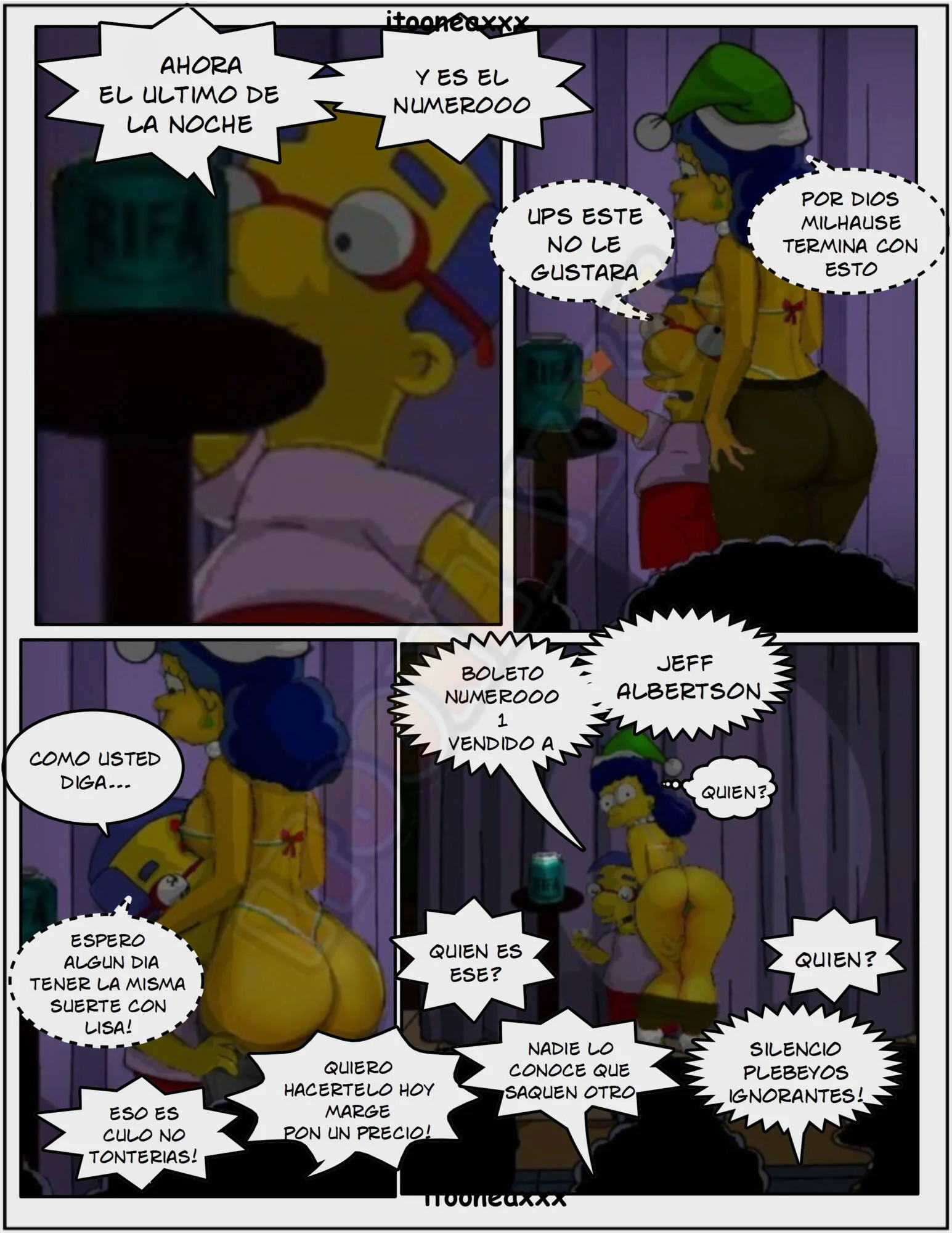 The Simpsons Porn Comics Series, 5.2 [Spanish] Sexy Christmas 2, page 21 of 70