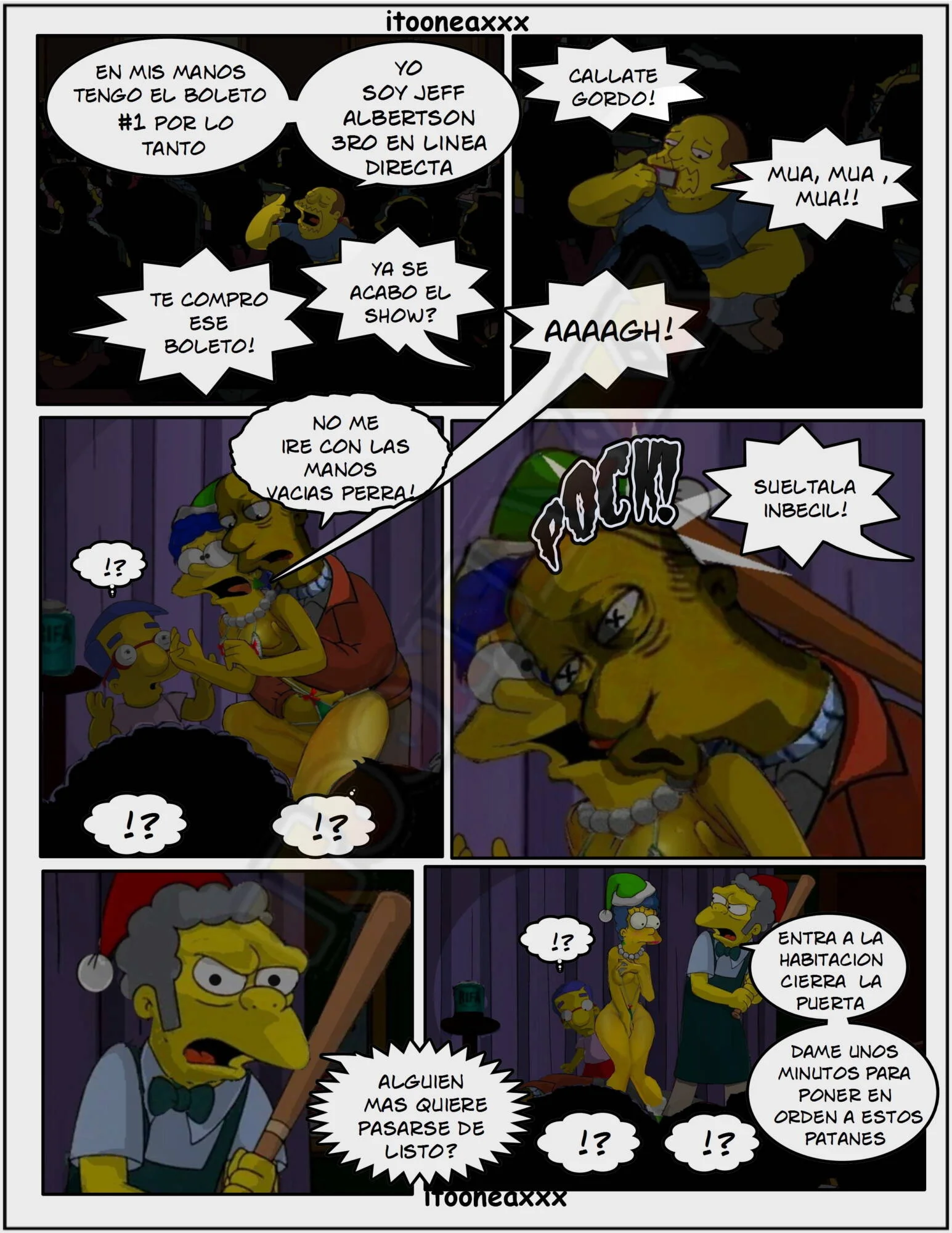 The Simpsons Porn Comics Series, 5.2 [Spanish] Sexy Christmas 2, page 22 of 70