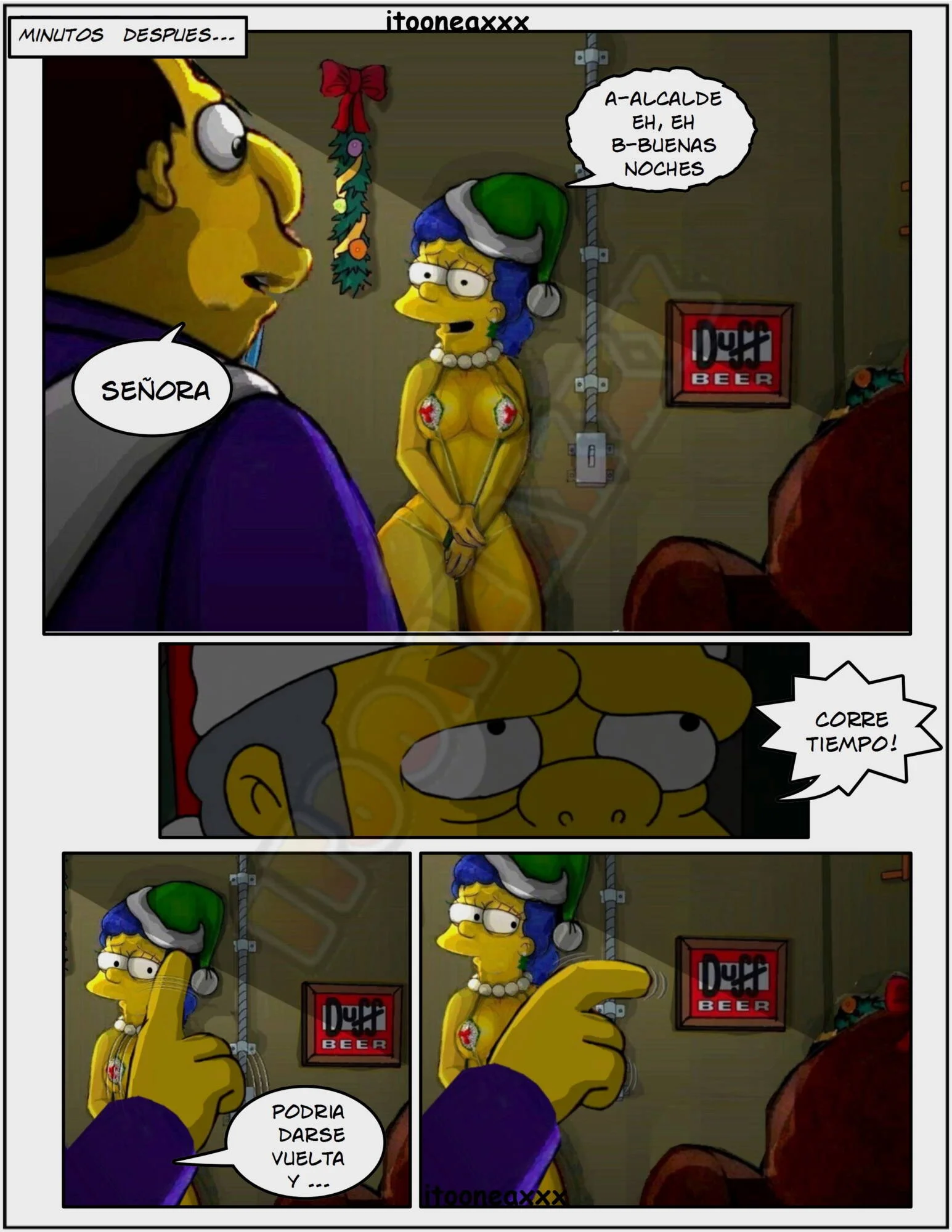 The Simpsons Porn Comics Series, 5.2 [Spanish] Sexy Christmas 2, page 23 of 70