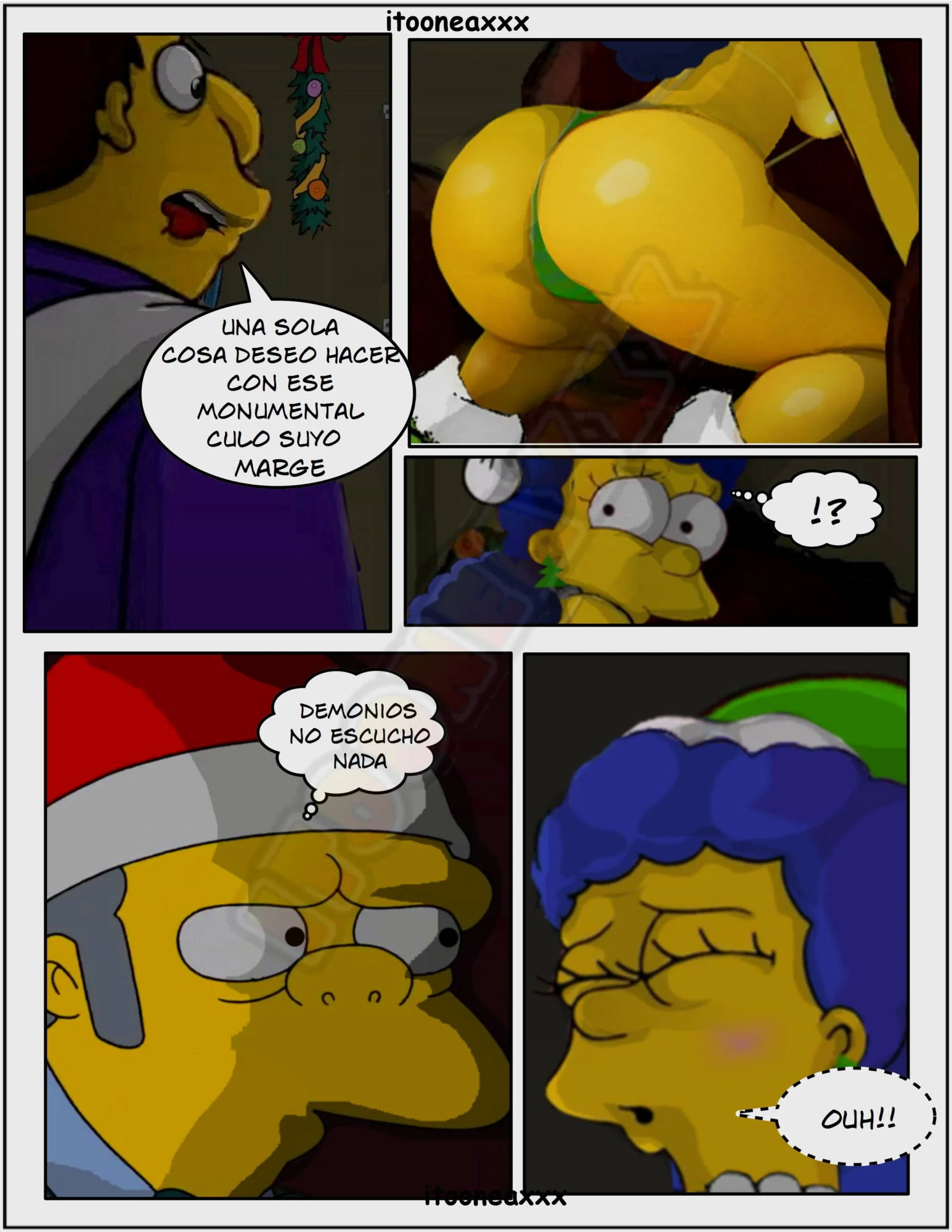 The Simpsons Porn Comics Series, 5.2 [Spanish] Sexy Christmas 2, page 24 of 70