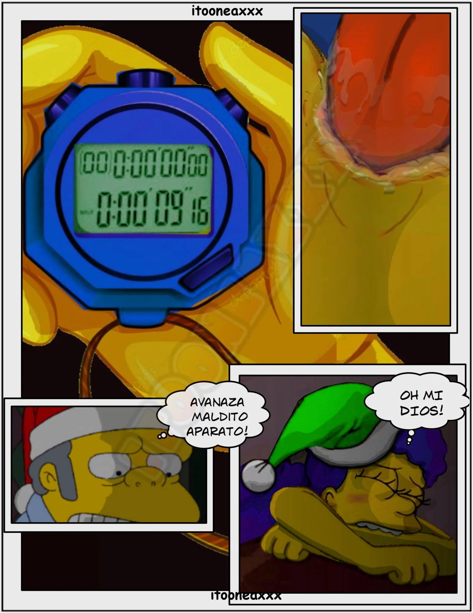 The Simpsons Porn Comics Series, 5.2 [Spanish] Sexy Christmas 2, page 25 of 70
