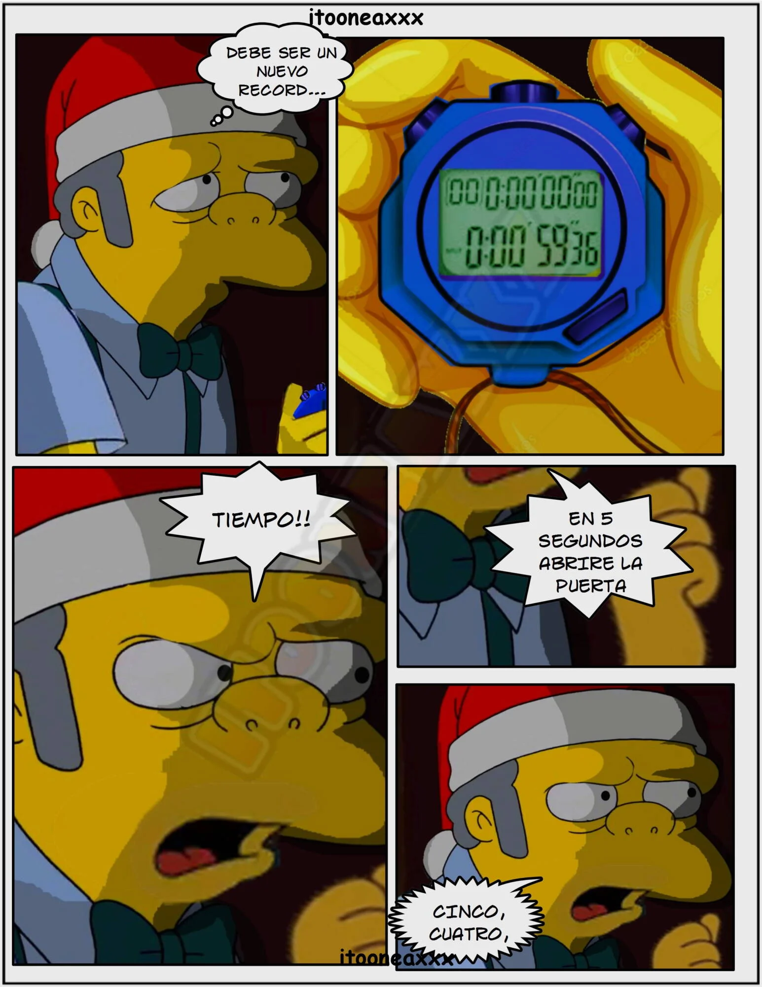The Simpsons Porn Comics Series, 5.2 [Spanish] Sexy Christmas 2, page 29 of 70