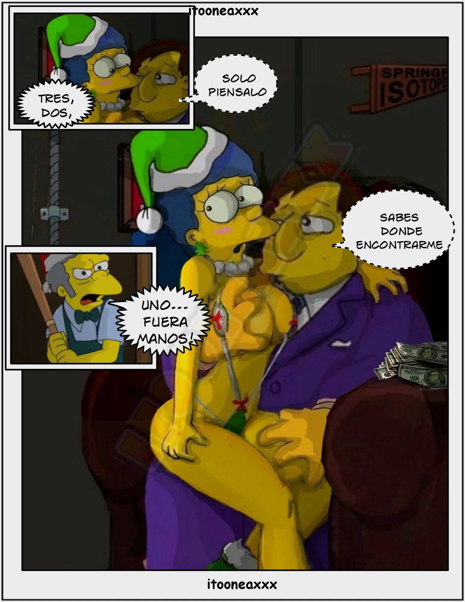 The Simpsons Porn Comics Series, 5.2 [Spanish] Sexy Christmas 2, page 30 of 70