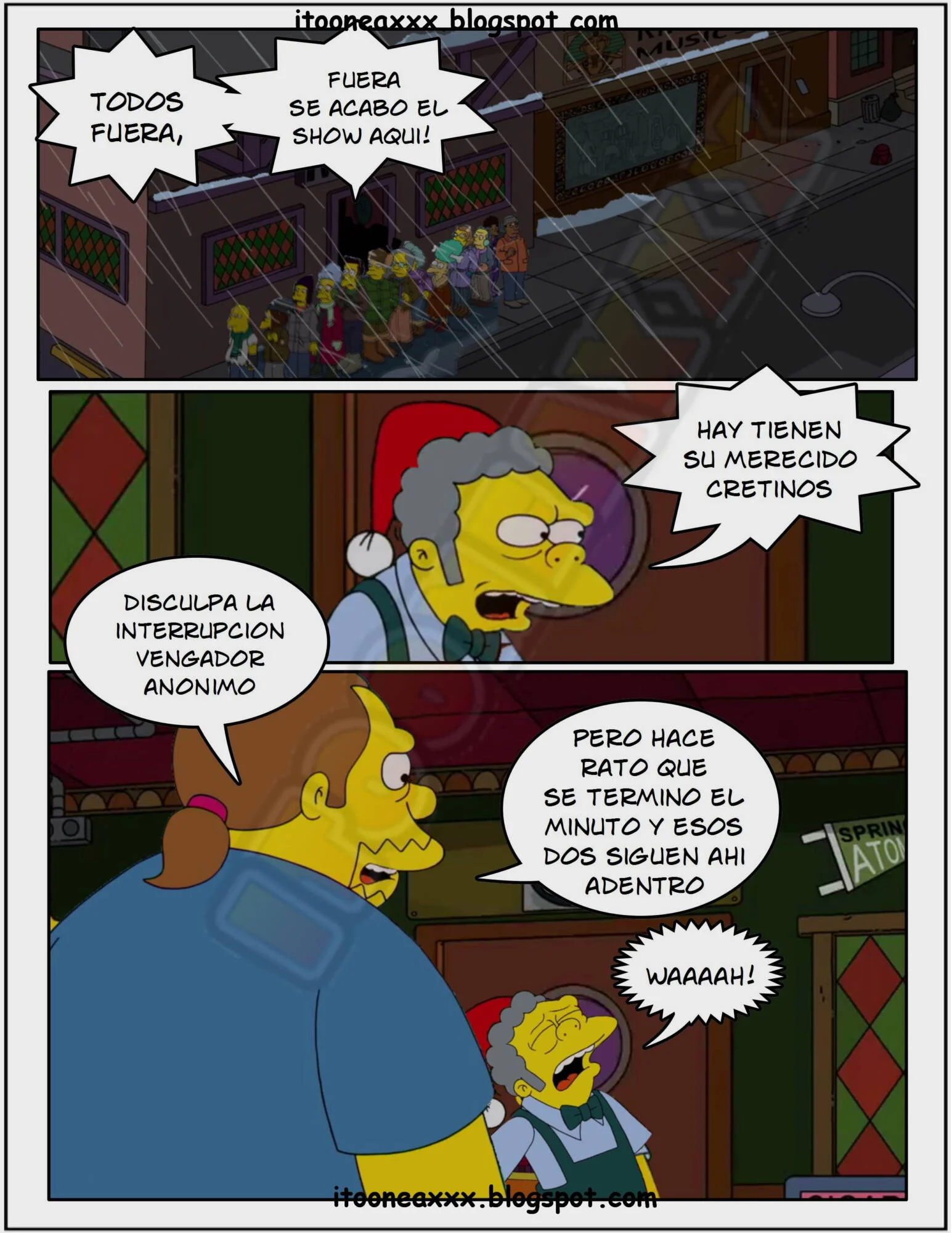The Simpsons Porn Comics Series, 5.2 [Spanish] Sexy Christmas 2, page 34 of 70
