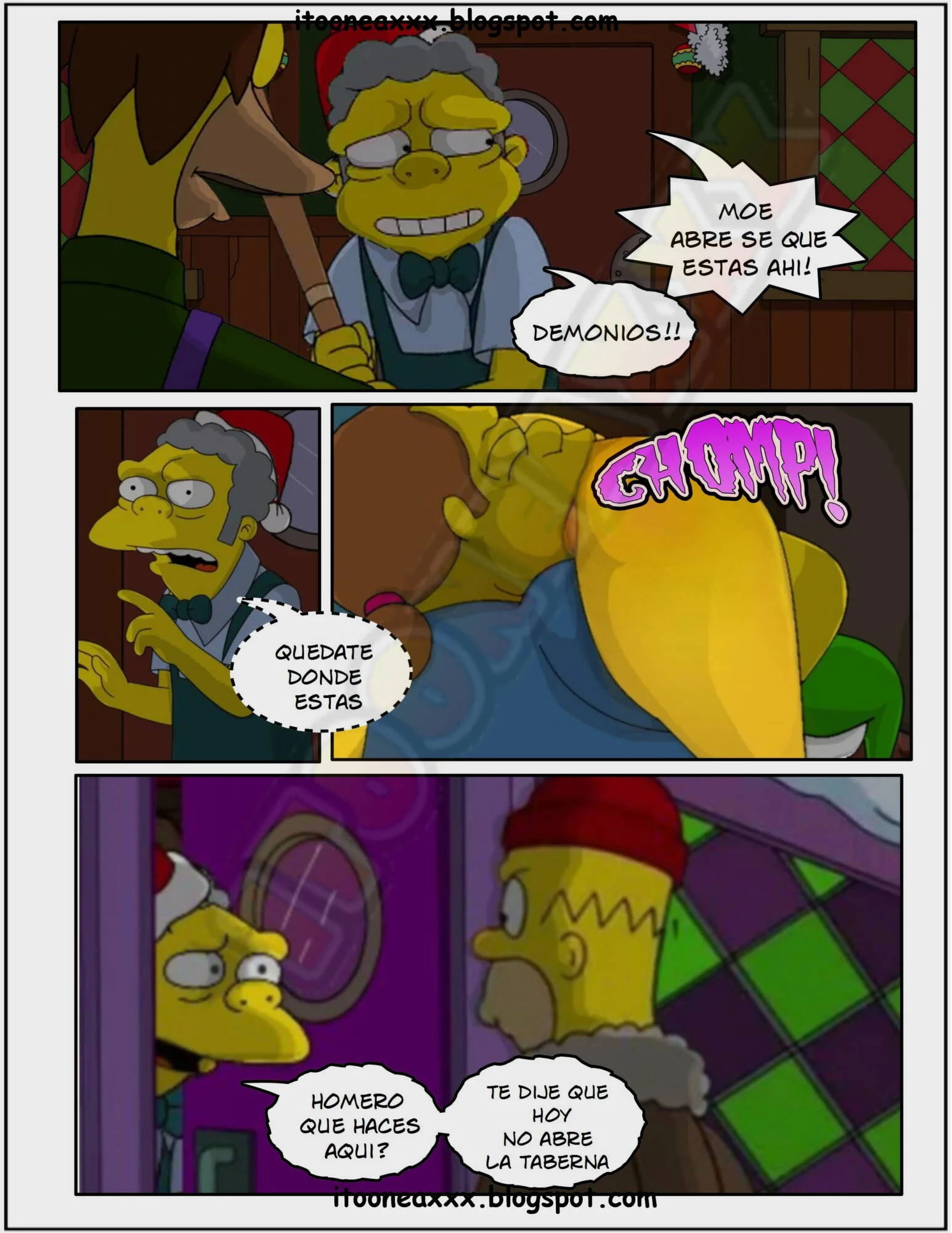 The Simpsons Porn Comics Series, 5.2 [Spanish] Sexy Christmas 2, page 38 of 70