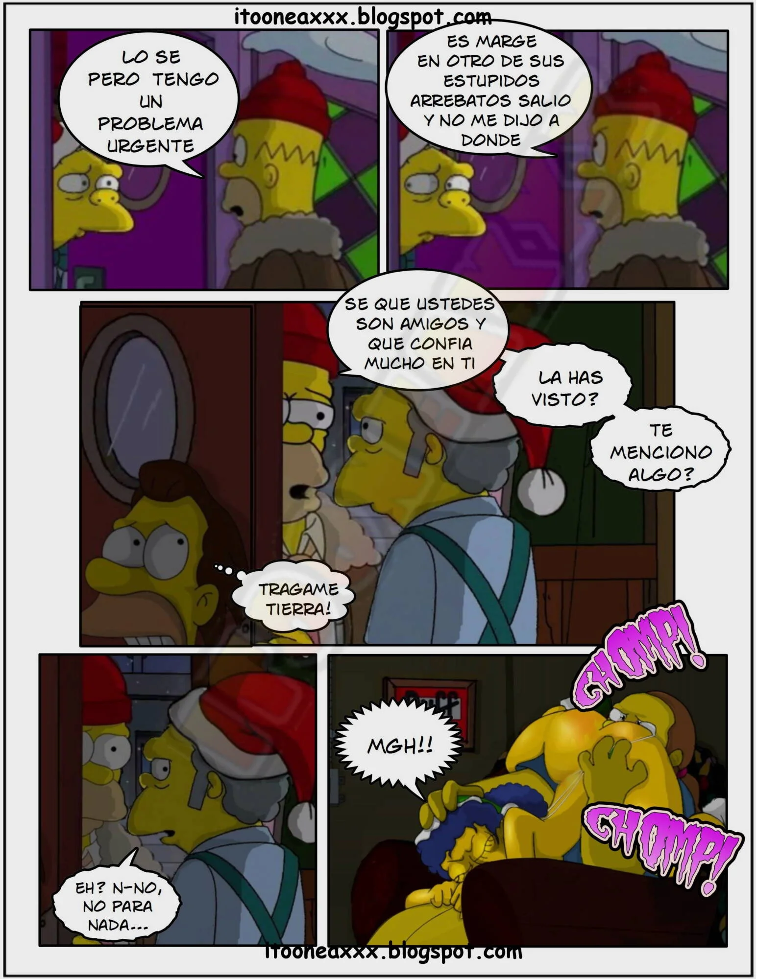 The Simpsons Porn Comics Series, 5.2 [Spanish] Sexy Christmas 2, page 39 of 70