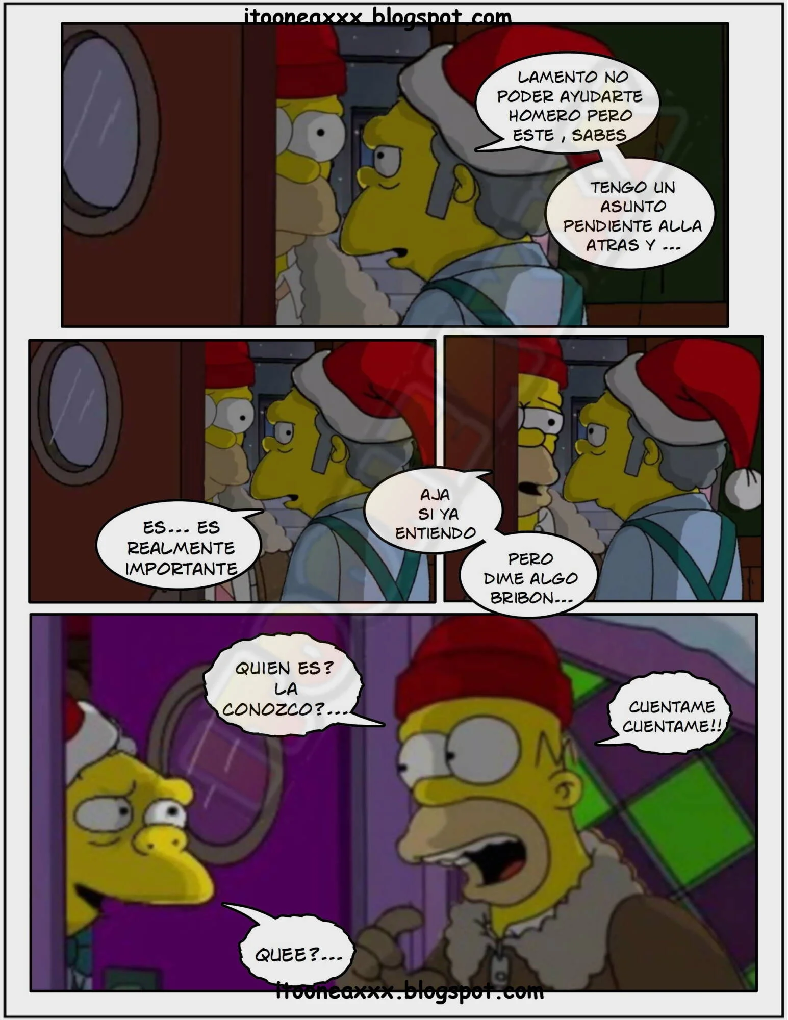 The Simpsons Porn Comics Series, 5.2 [Spanish] Sexy Christmas 2, page 40 of 70