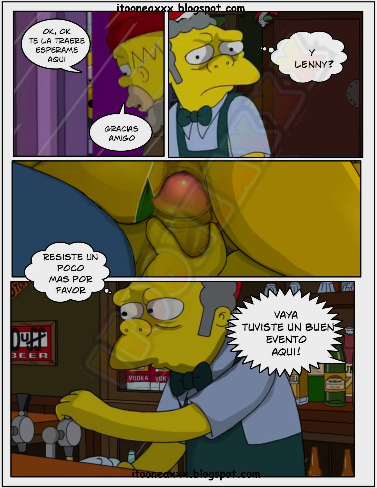 The Simpsons Porn Comics Series, 5.2 [Spanish] Sexy Christmas 2, page 43 of 70