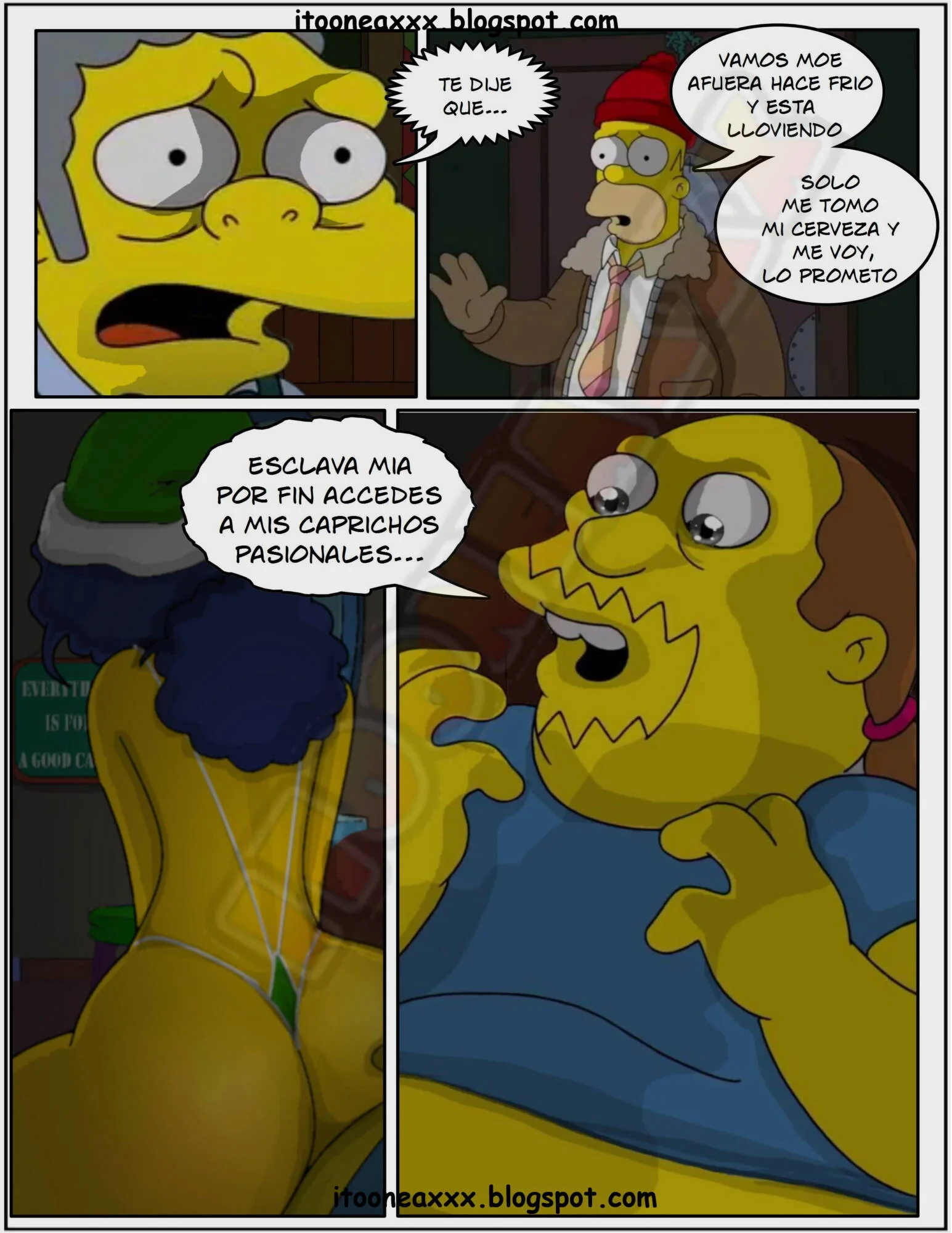 The Simpsons Porn Comics Series, 5.2 [Spanish] Sexy Christmas 2, page 44 of 70