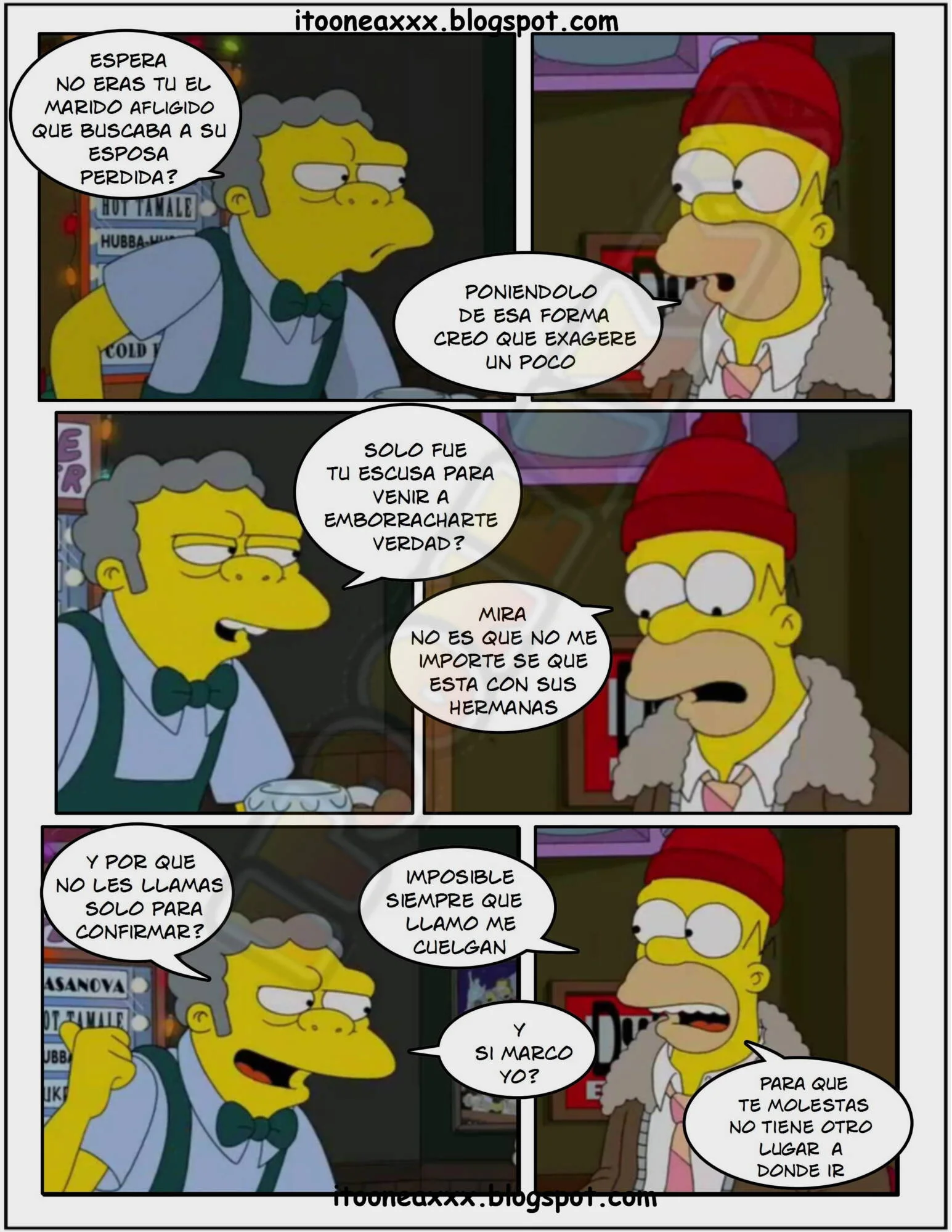 The Simpsons Porn Comics Series, 5.2 [Spanish] Sexy Christmas 2, page 47 of 70