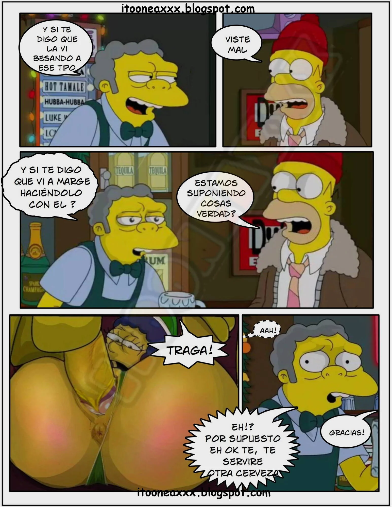 The Simpsons Porn Comics Series, 5.2 [Spanish] Sexy Christmas 2, page 49 of 70
