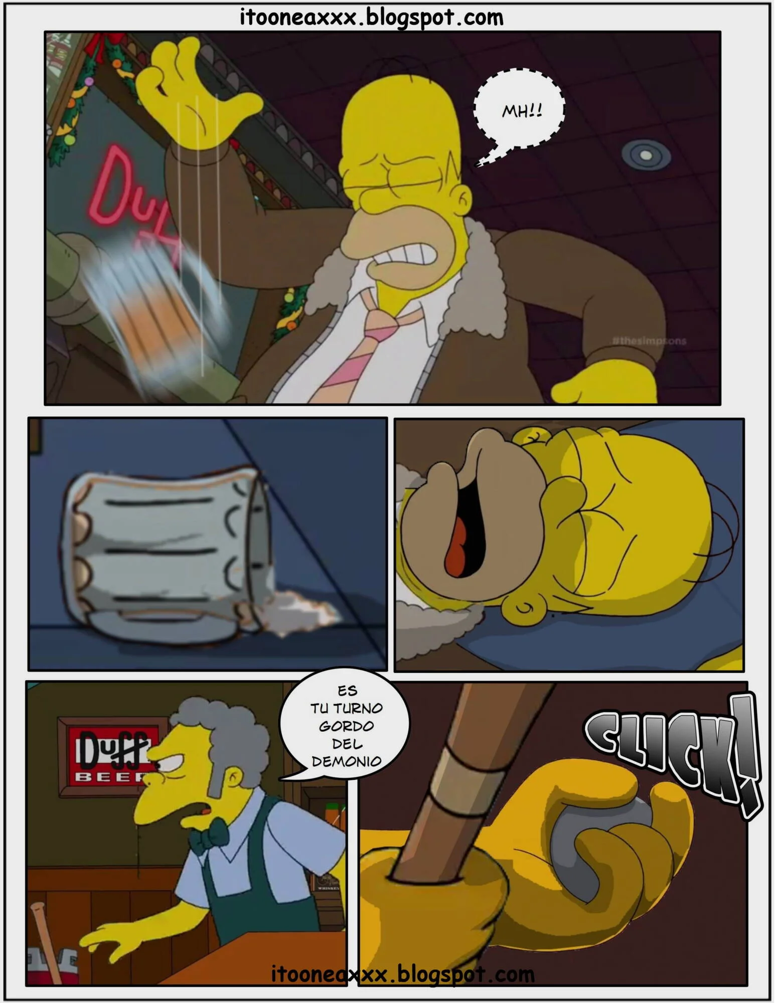 The Simpsons Porn Comics Series, 5.2 [Spanish] Sexy Christmas 2, page 54 of 70