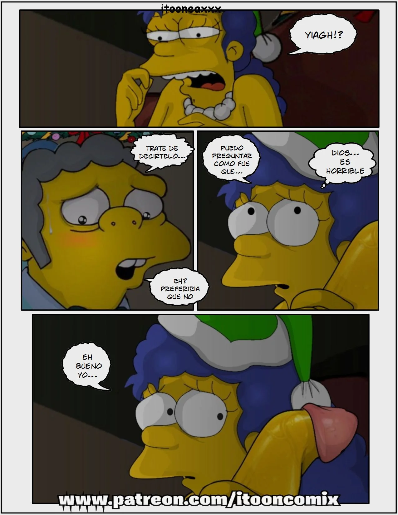 The Simpsons Porn Comics Series, 5.2 [Spanish] Sexy Christmas 2, page 59 of 70