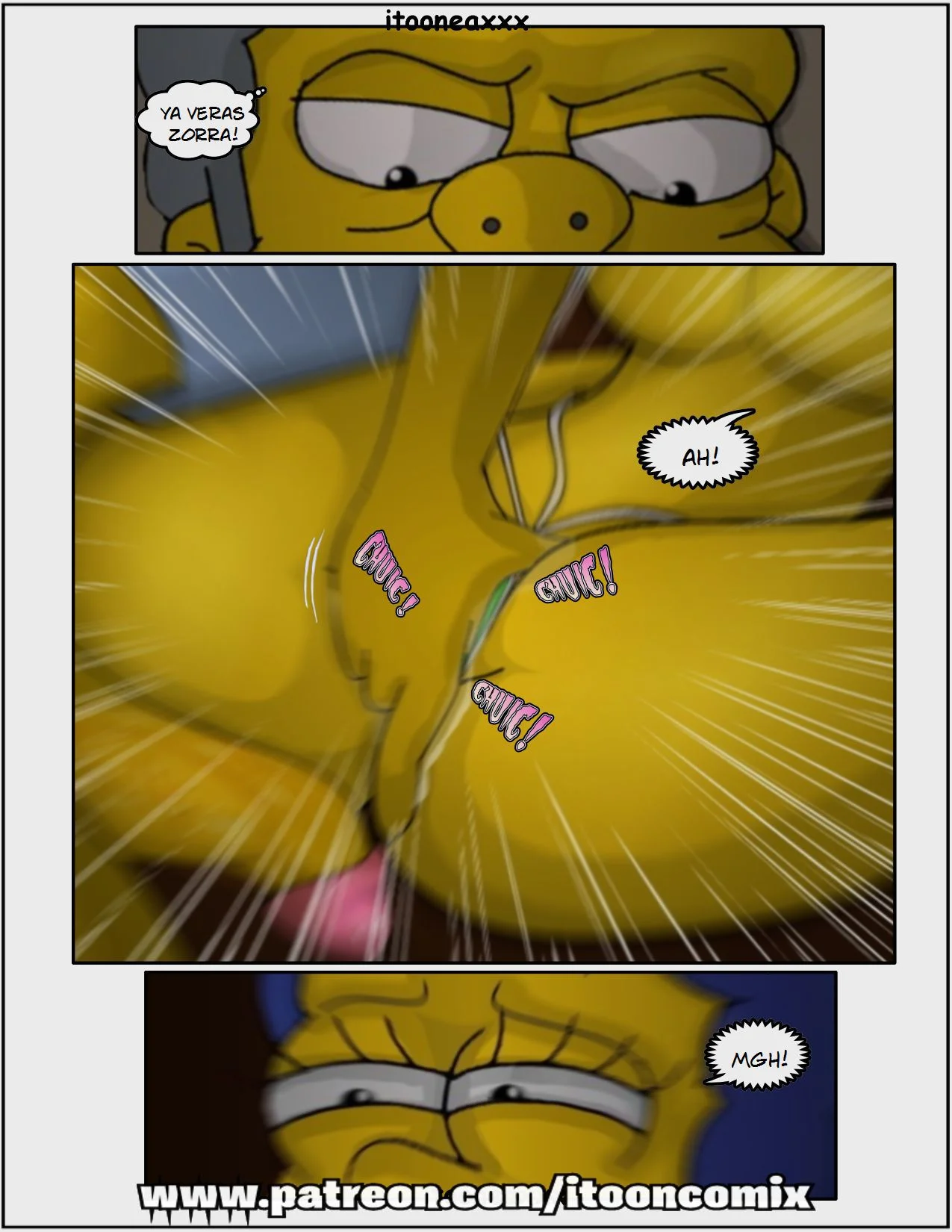 The Simpsons Porn Comics Series, 5.2 [Spanish] Sexy Christmas 2, page 61 of 70