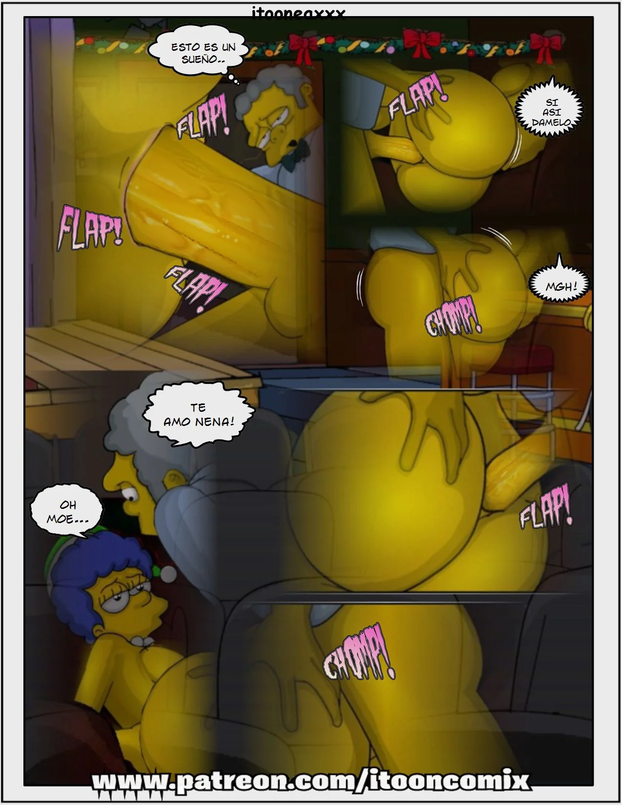 The Simpsons Porn Comics Series, 5.2 [Spanish] Sexy Christmas 2, page 67 of 70