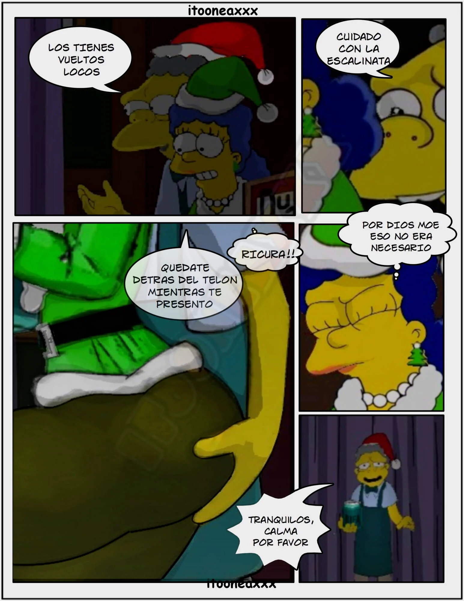 The Simpsons Porn Comics Series, 5.2 [Spanish] Sexy Christmas 2, page 10 of 70