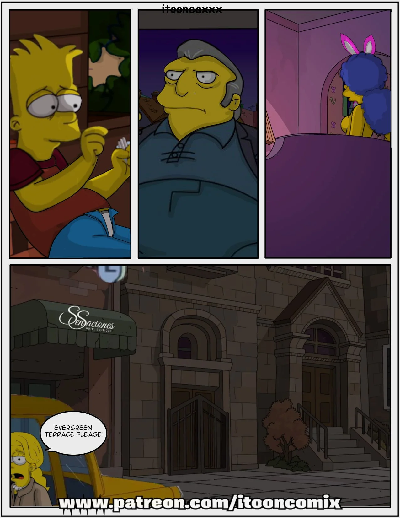 The Simpsons Porn Comics Series, 4.3 . Snake 3 - Eng, page 18 of 27