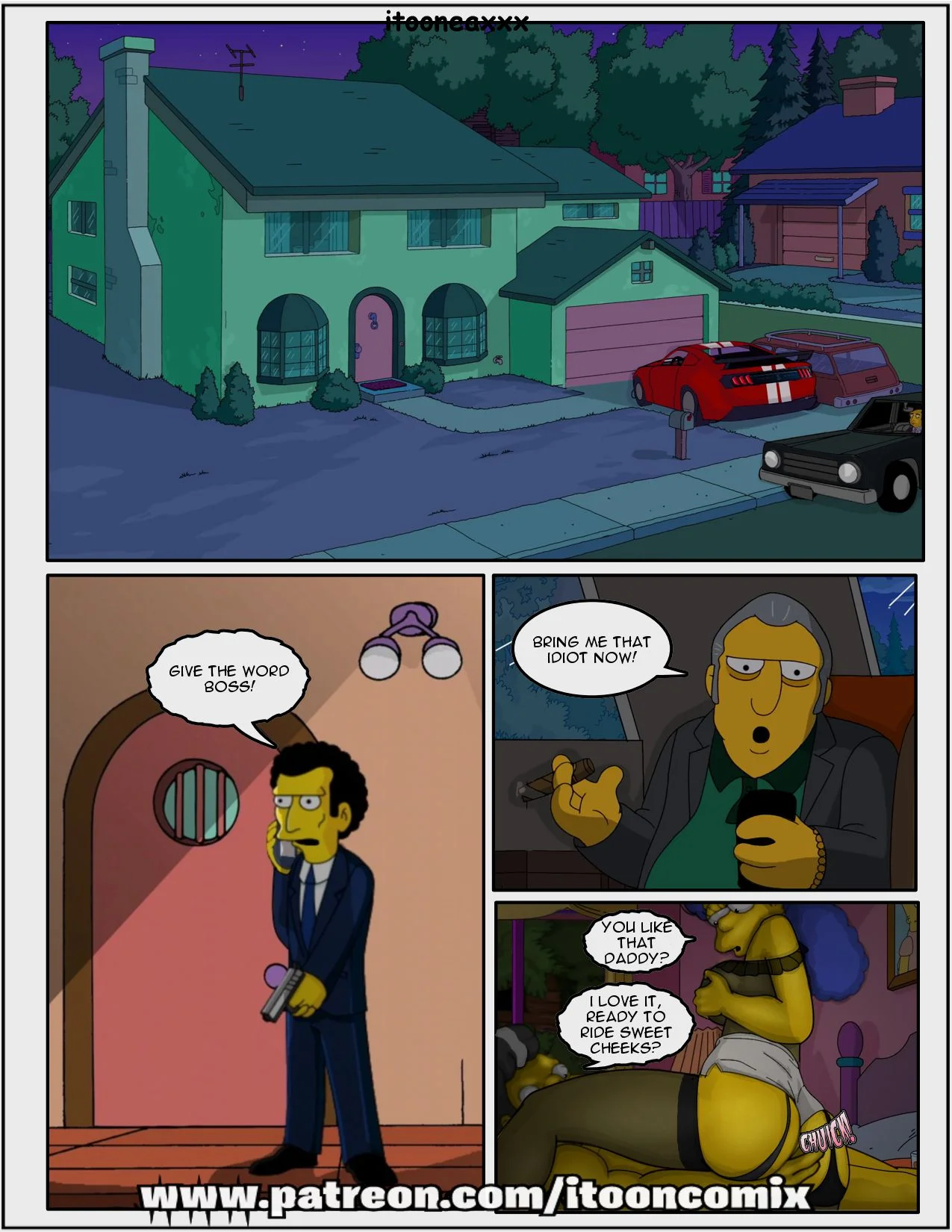 The Simpsons Porn Comics Series, 4.3 . Snake 3 - Eng, page 22 of 27