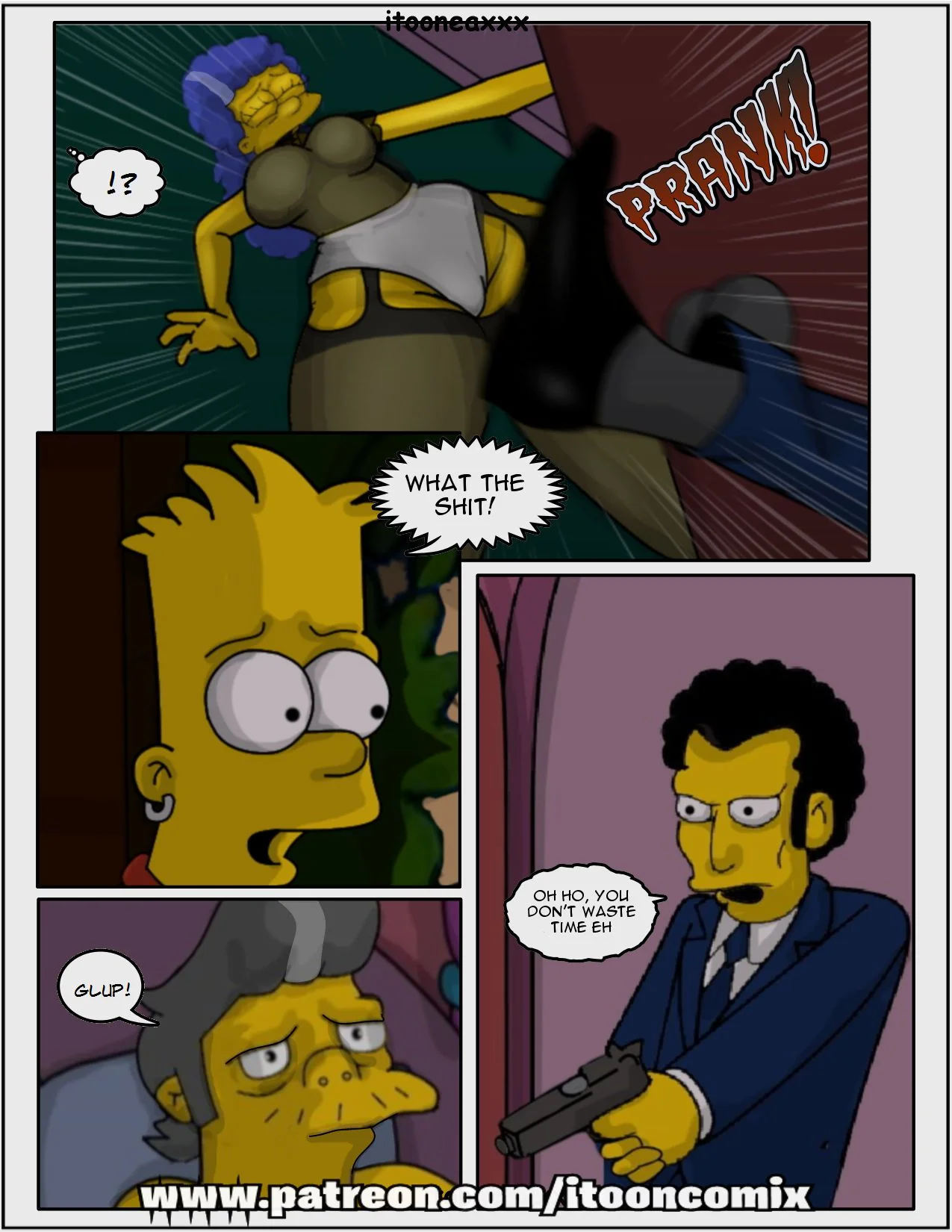 The Simpsons Porn Comics Series, 4.3 . Snake 3 - Eng, page 25 of 27