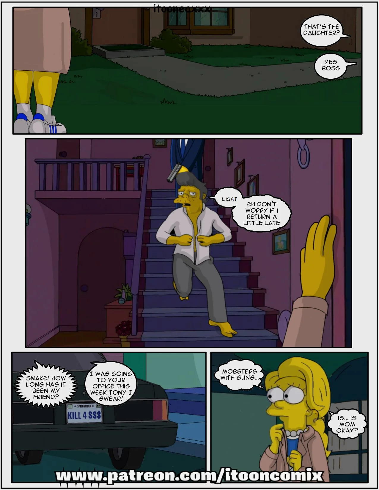 The Simpsons Porn Comics Series, 4.3 . Snake 3 - Eng, page 26 of 27