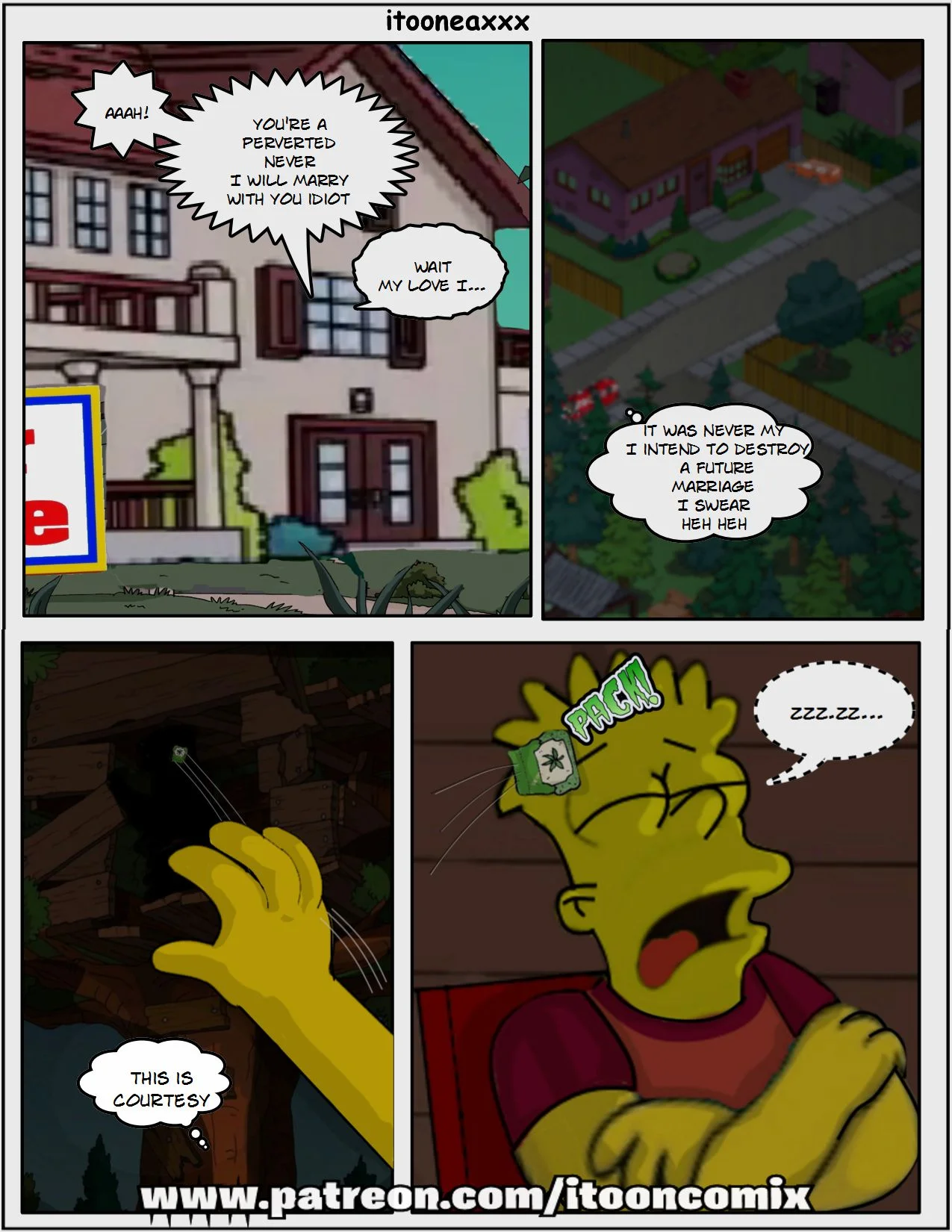 The Simpsons Porn Comics Series, 4.2 . Snake 2 - Eng, page 25 of 26