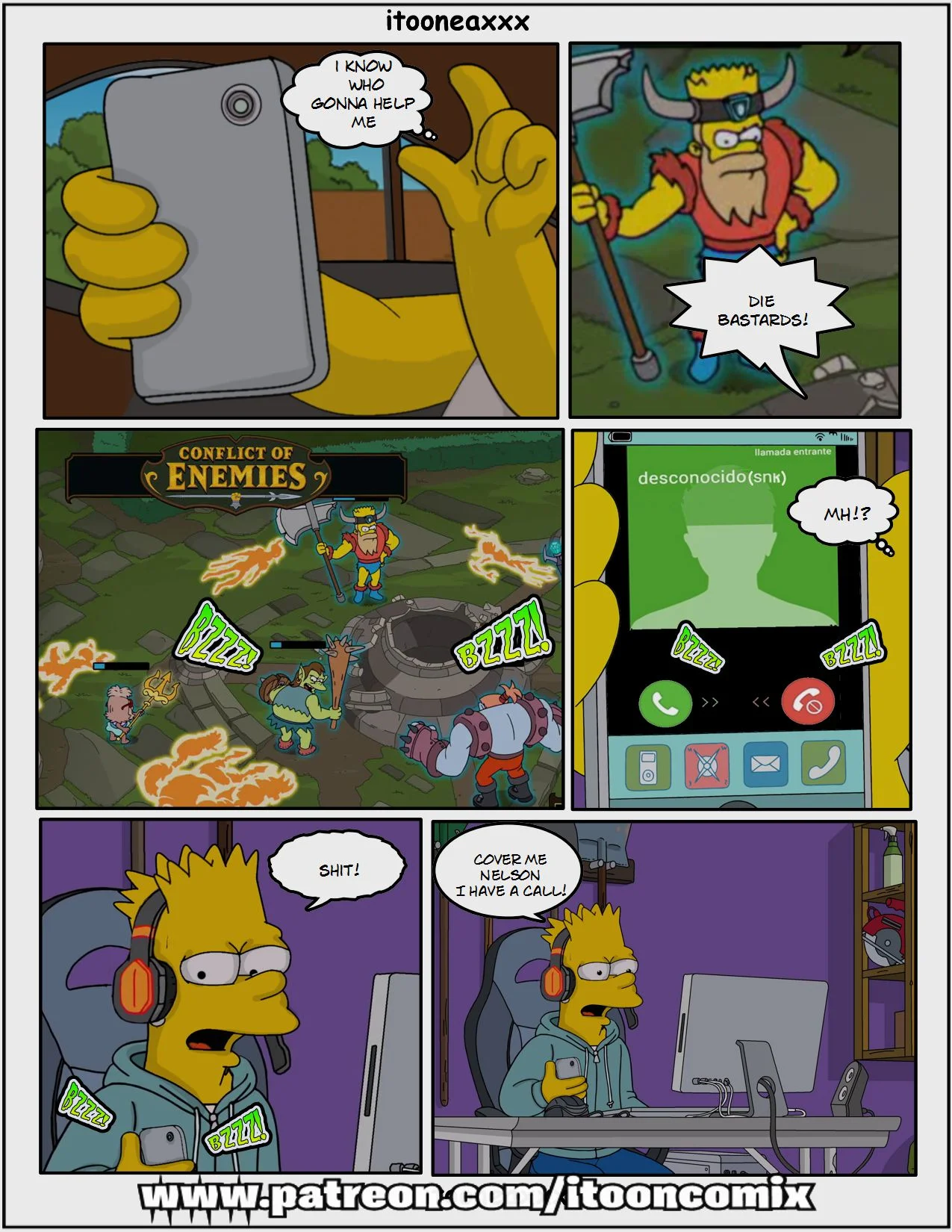 The Simpsons Porn Comics Series, 4.2 . Snake 2 - Eng, page 5 of 26