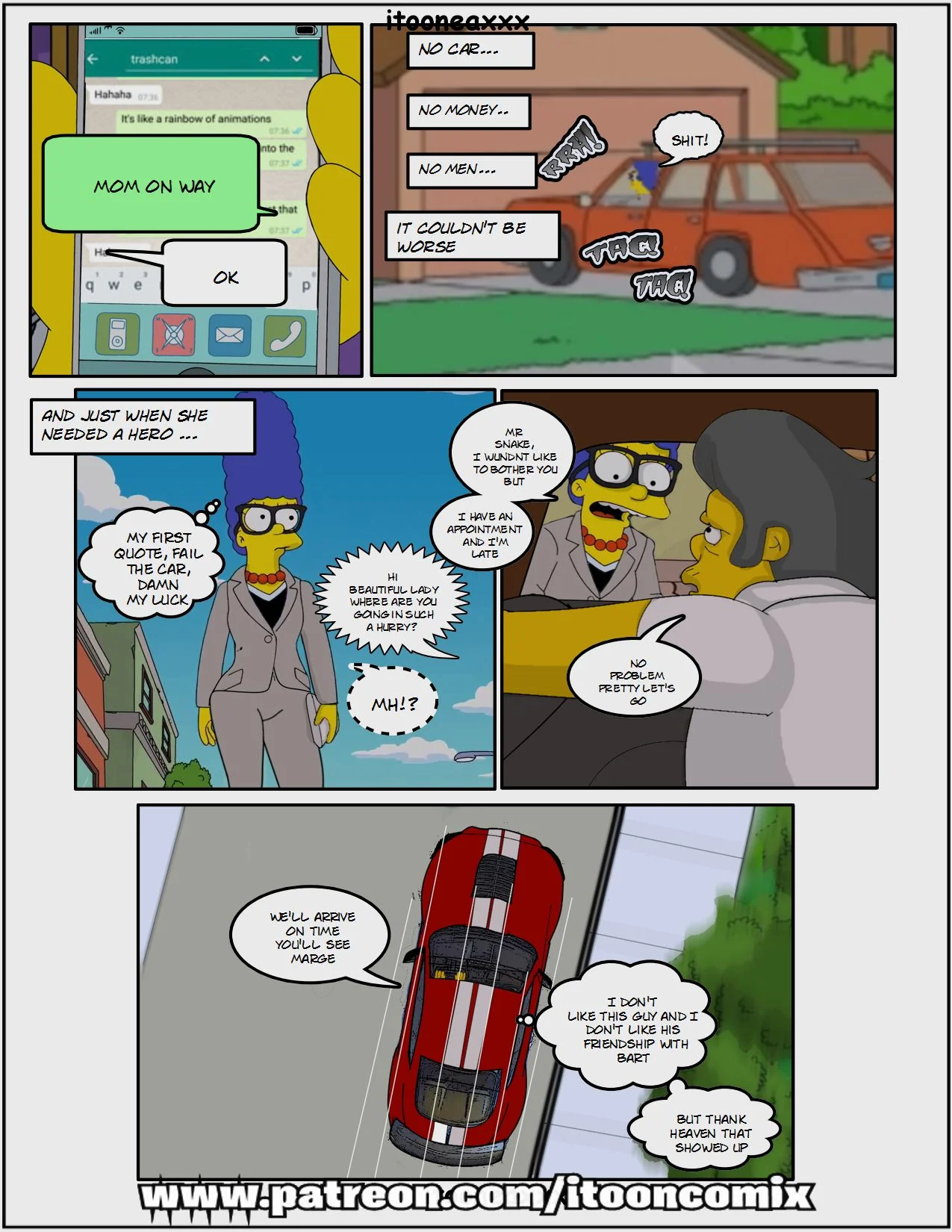 The Simpsons Porn Comics Series, 4.2 . Snake 2 - Eng, page 7 of 26
