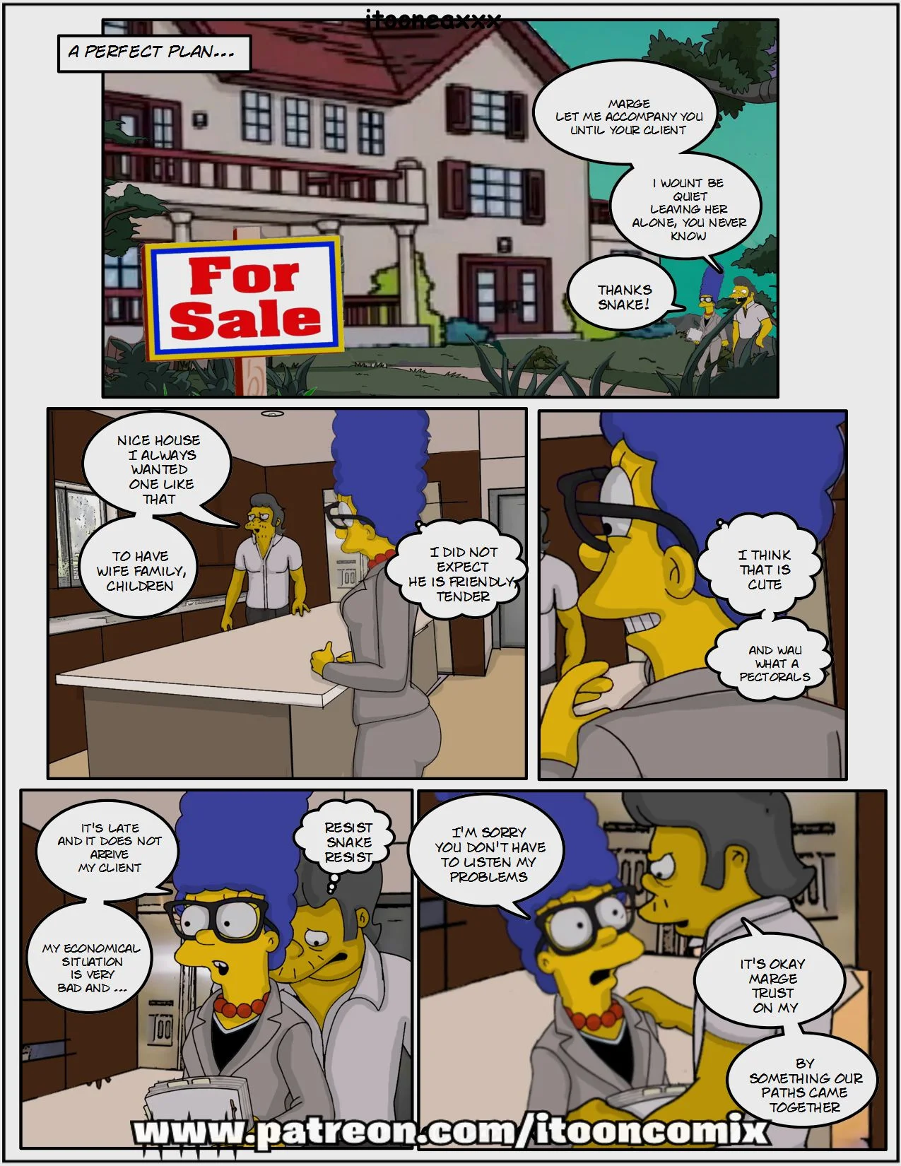 The Simpsons Porn Comics Series, 4.2 . Snake 2 - Eng, page 8 of 26