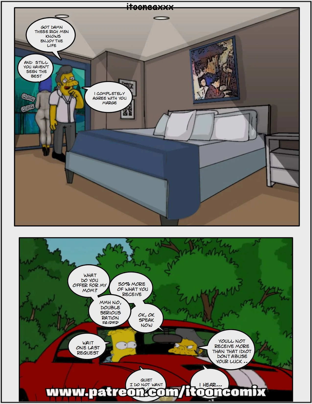 The Simpsons Porn Comics Series, 4.2 . Snake 2 - Eng, page 10 of 26