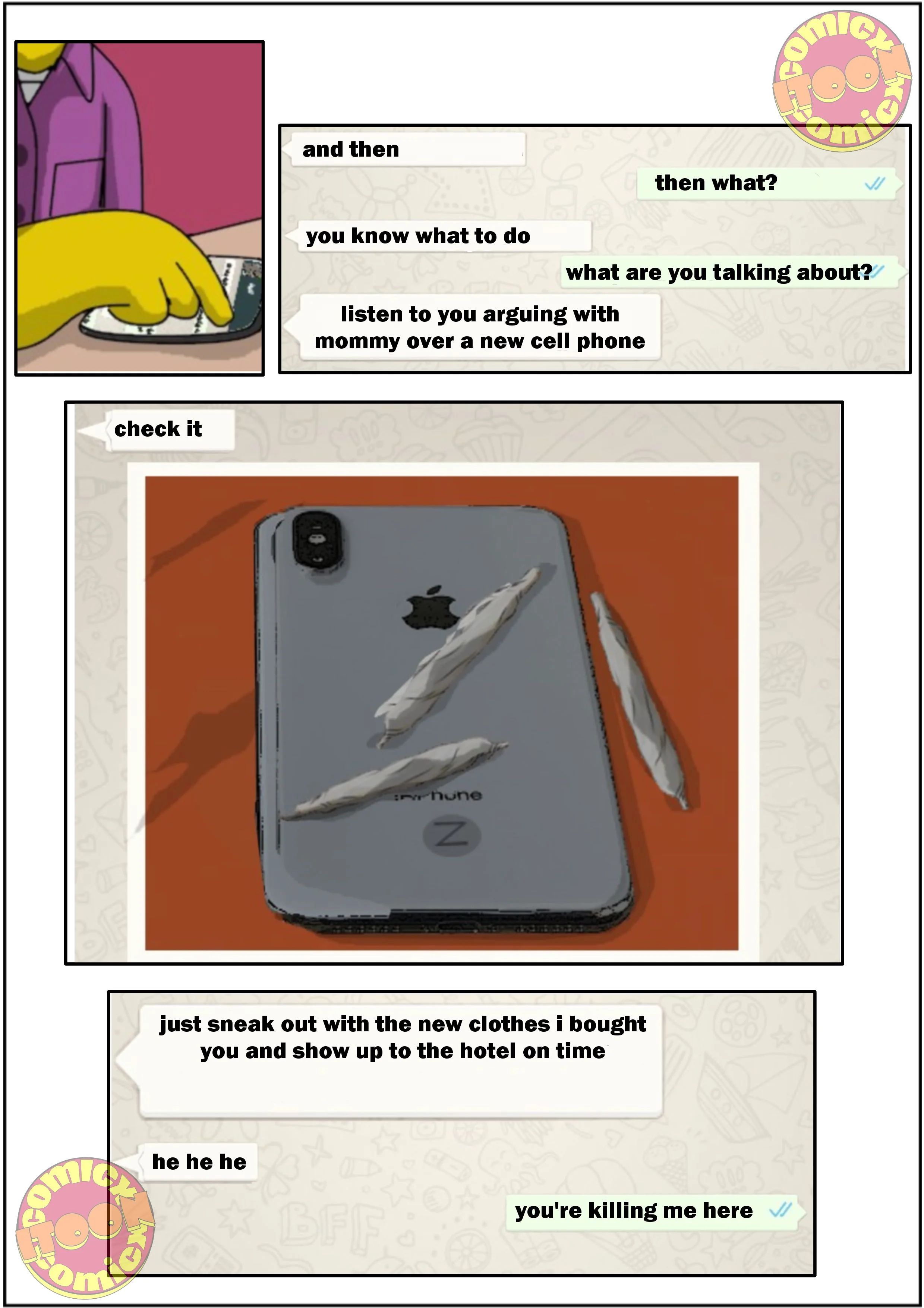 The Simpsons Porn Comics Series, 4.1 . Snake 1 - Eng, page 2 of 15