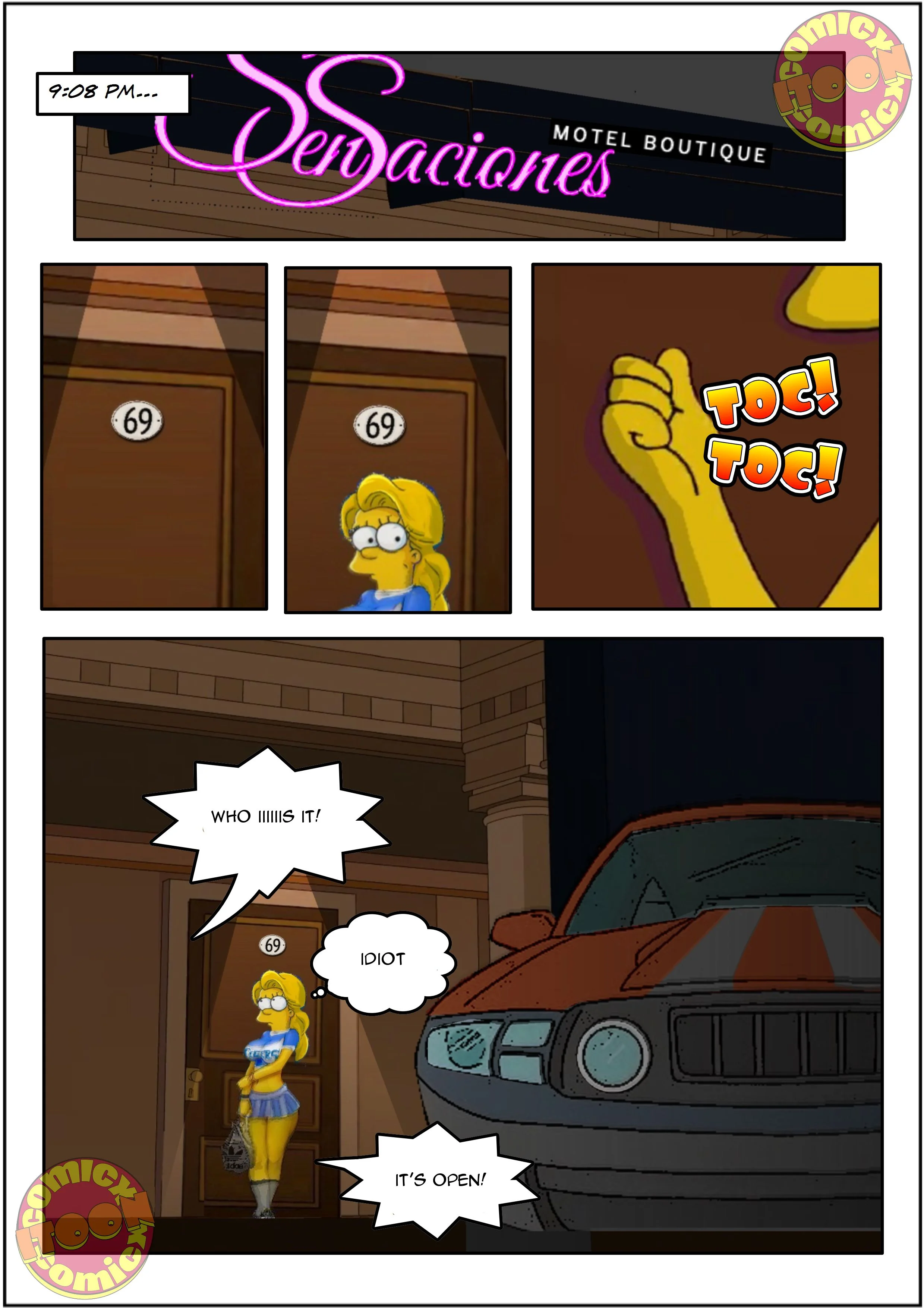 The Simpsons Porn Comics Series, 4.1 . Snake 1 - Eng, page 4 of 15