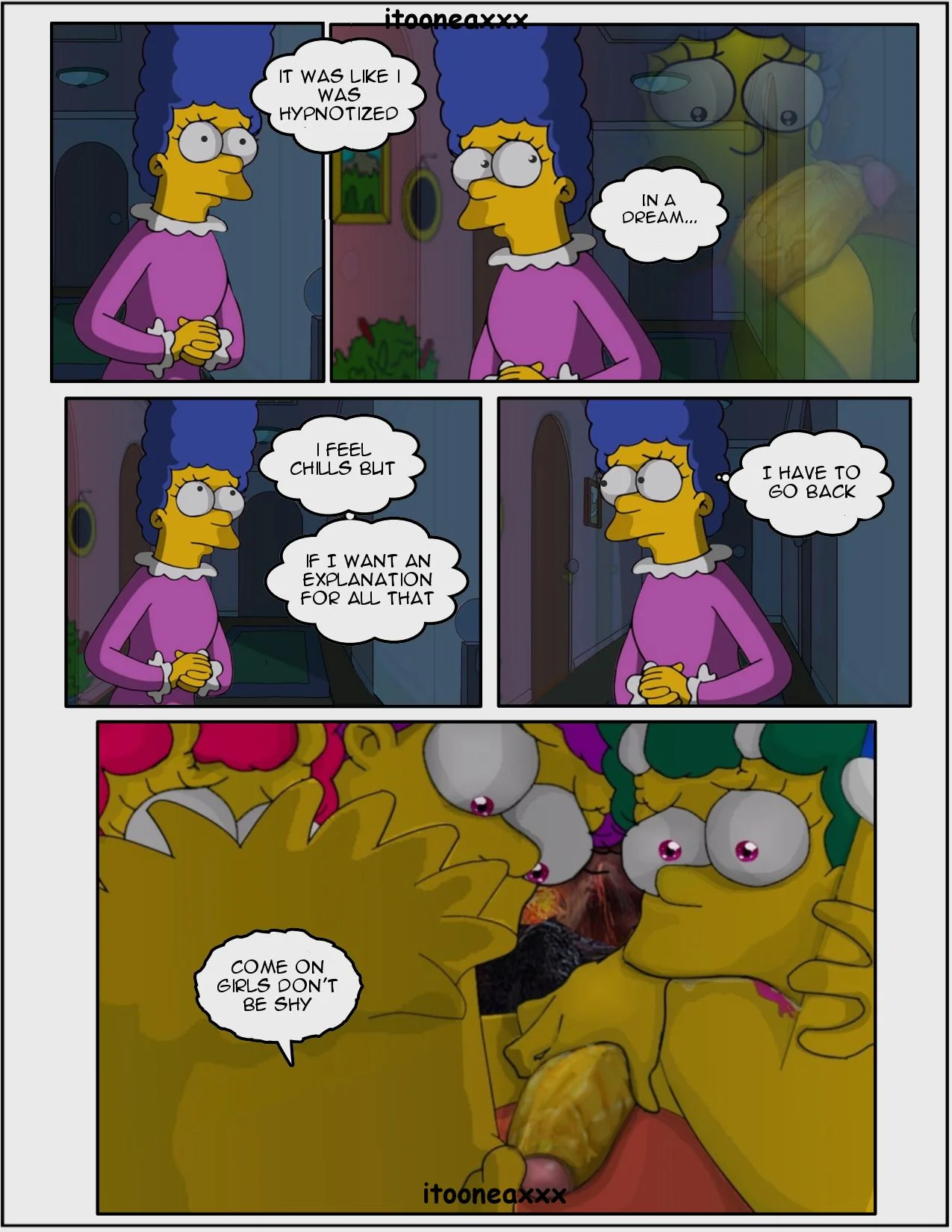The Simpsons Porn Comics Series, 2 . Obsession - Eng, page 3 of 24