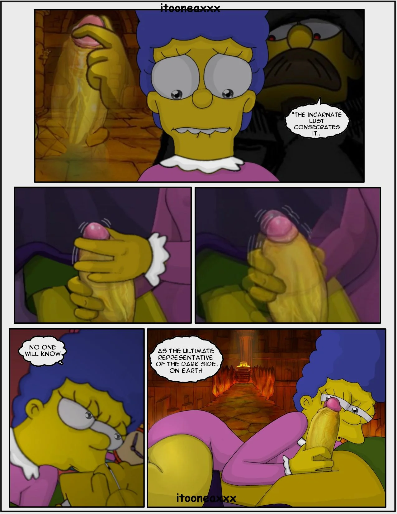 The Simpsons Porn Comics Series, 2 . Obsession - Eng, page 9 of 24