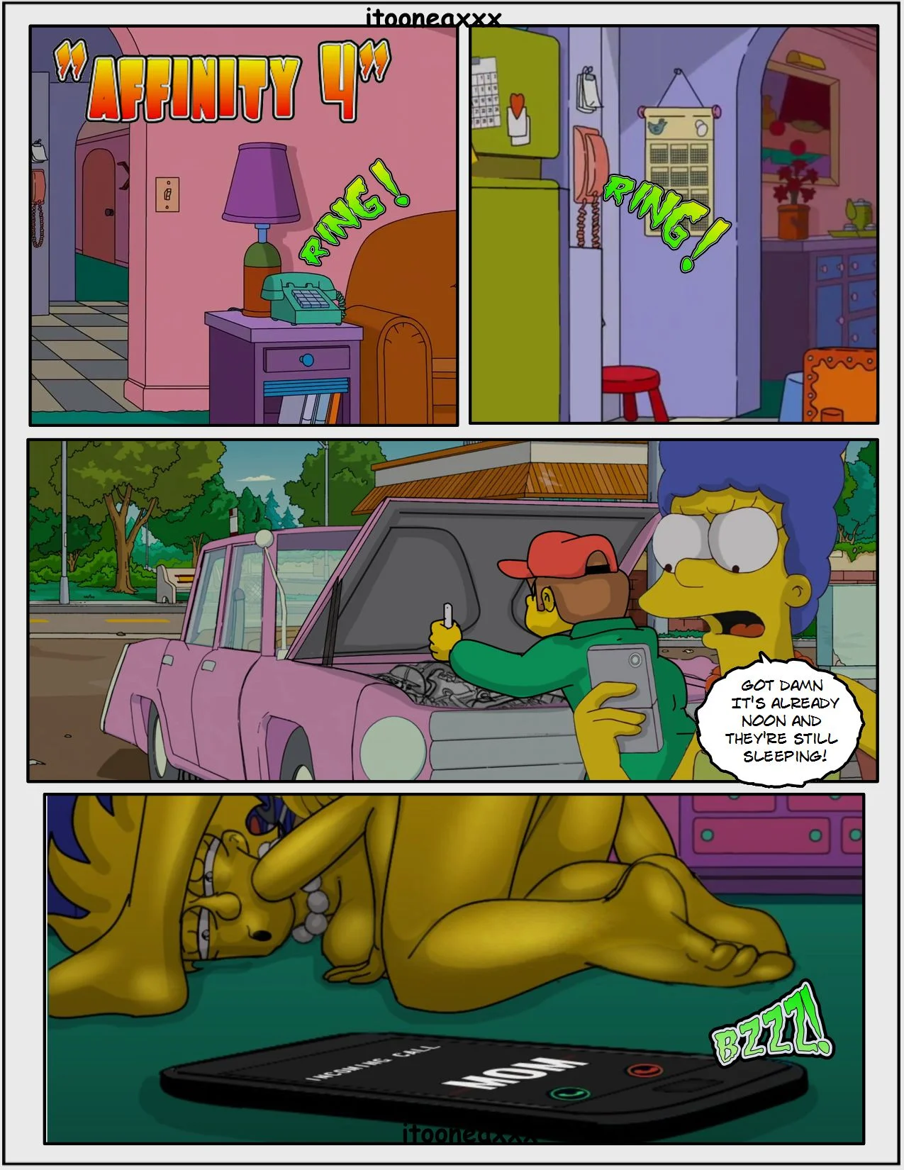 The Simpsons Porn Comics Series, 1.4 Affinity 4 - Eng, page 2 of 29