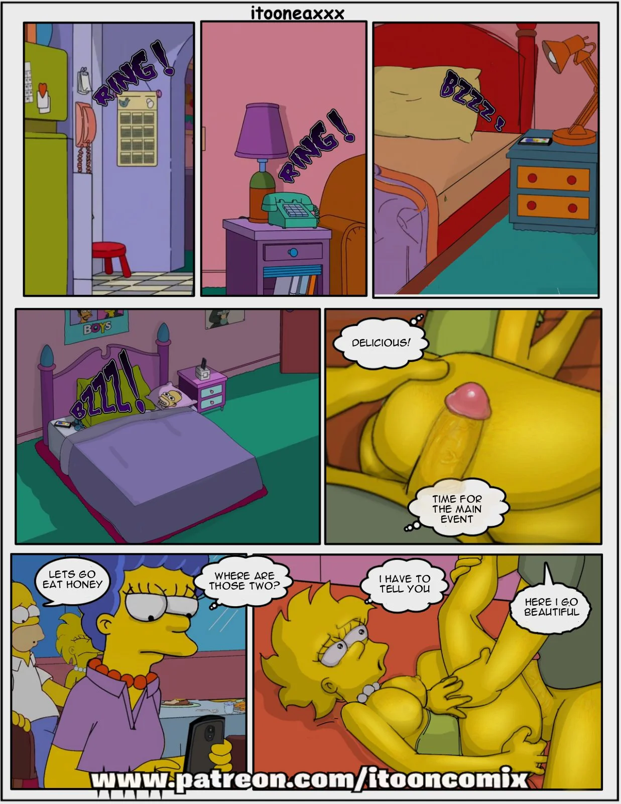 The Simpsons Porn Comics Series, 1.2 Affinity 2 - Eng, page 24 of 29