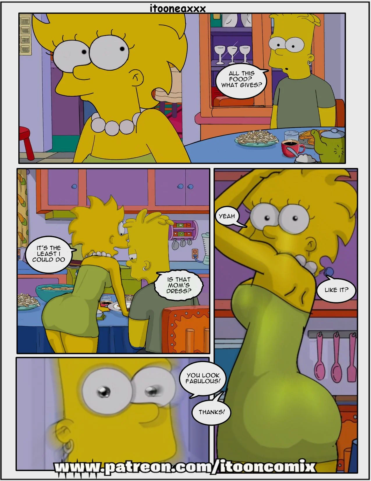 The Simpsons Porn Comics Series, 1.2 Affinity 2 - Eng, page 4 of 29