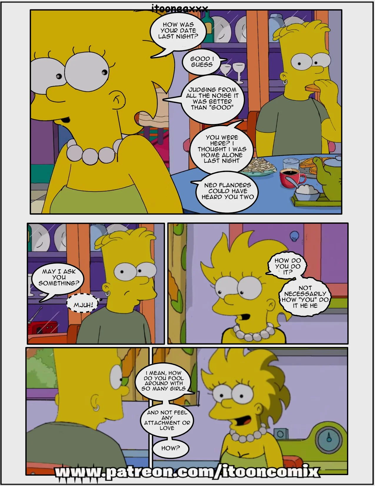 The Simpsons Porn Comics Series, 1.2 Affinity 2 - Eng, page 5 of 29