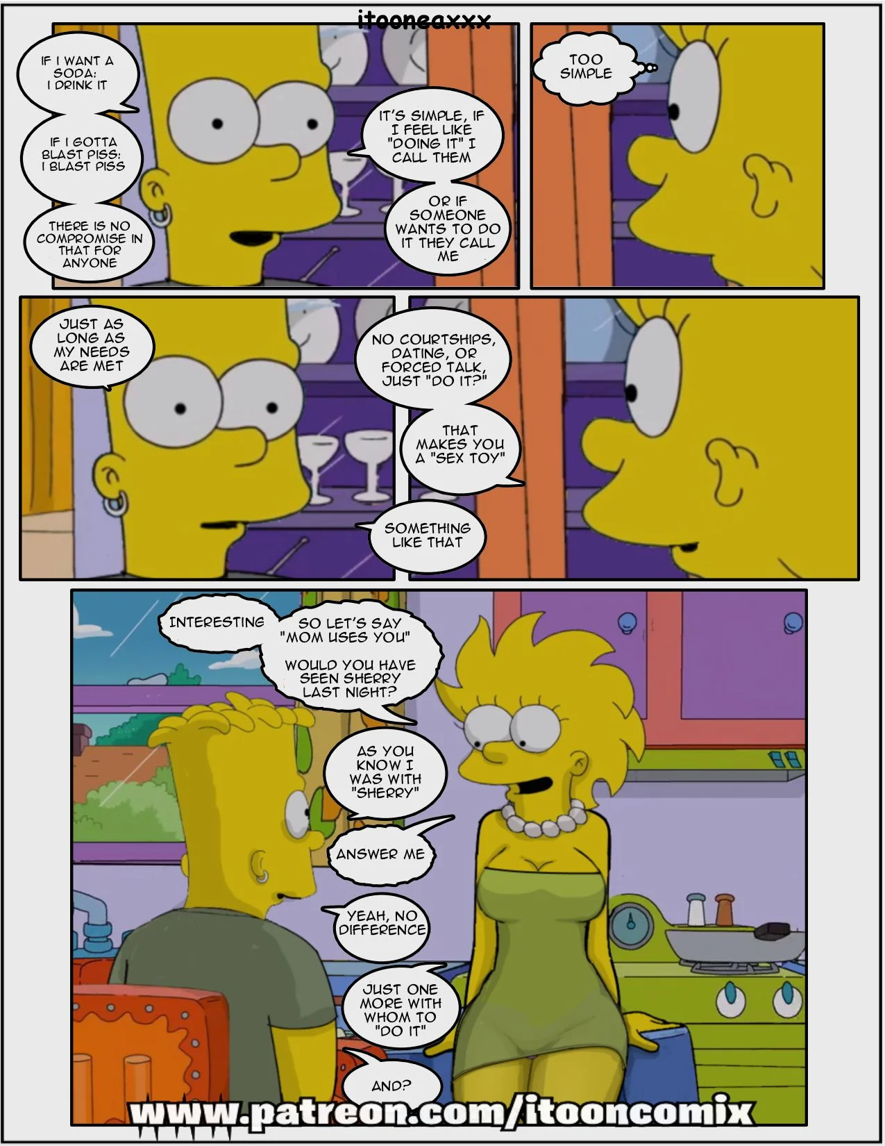 The Simpsons Porn Comics Series, 1.2 Affinity 2 - Eng, page 6 of 29