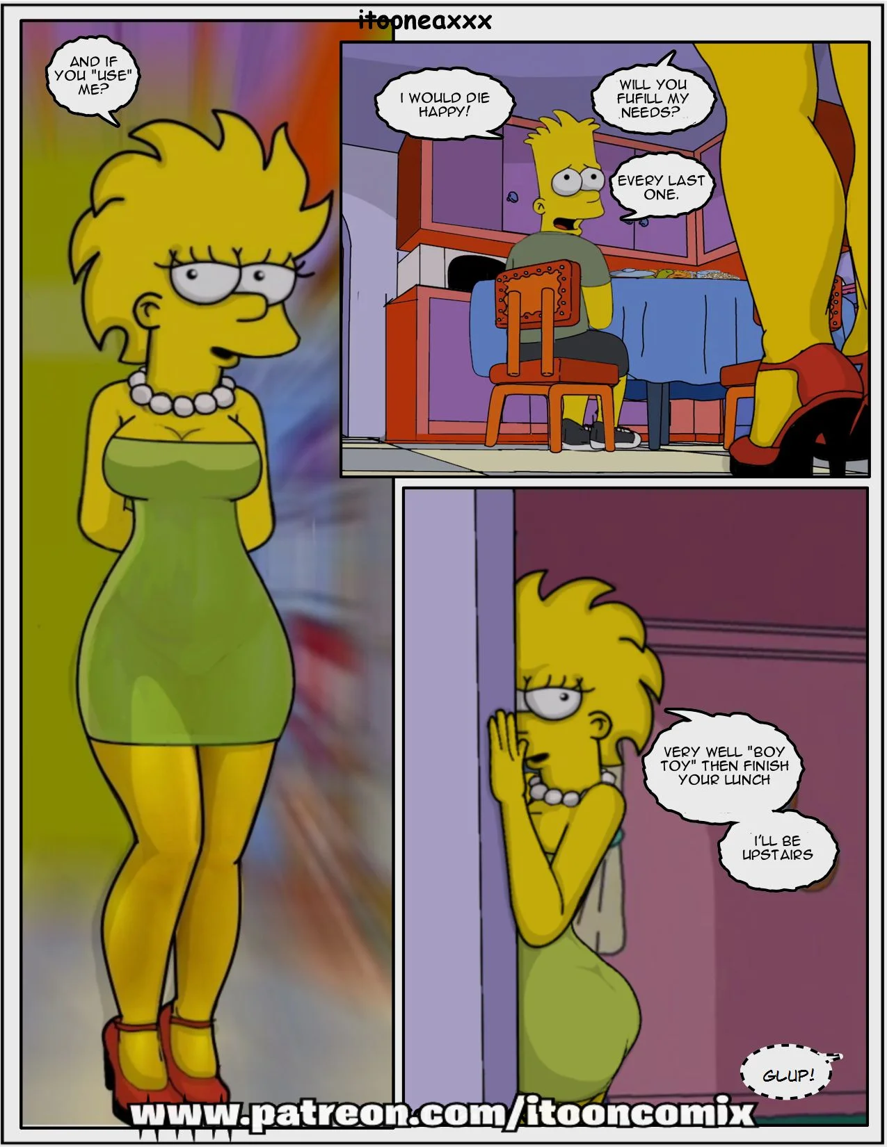 The Simpsons Porn Comics Series, 1.2 Affinity 2 - Eng, page 7 of 29