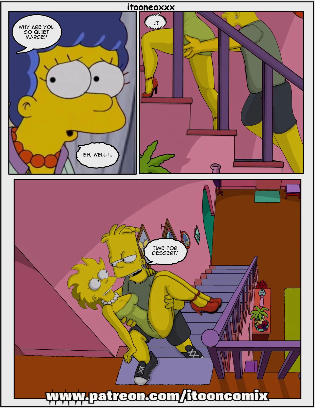 The Simpsons Porn Comics Series, 1.2 Affinity 2 - Eng, page 8 of 29