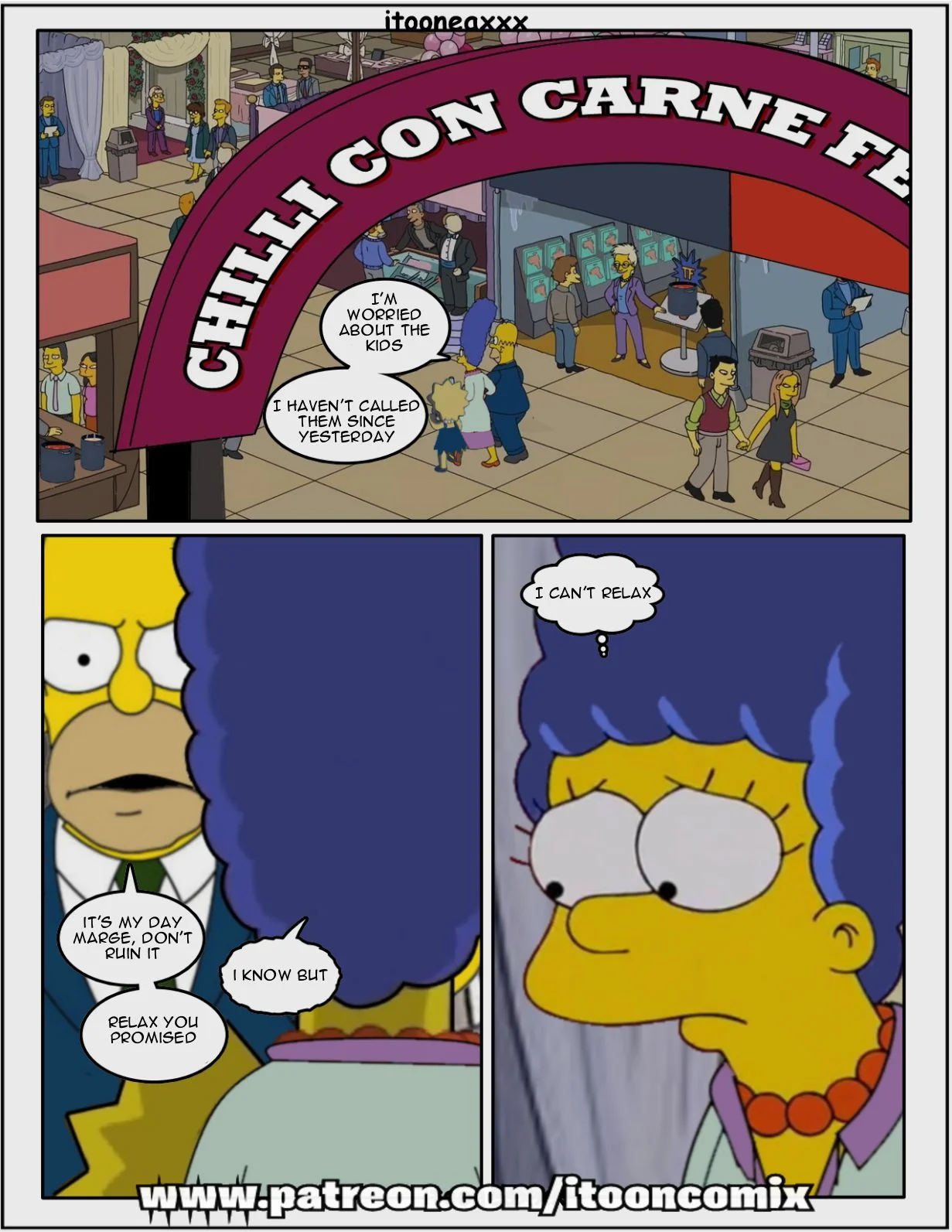 The Simpsons Porn Comics Series, 1.2 Affinity 2 - Eng, page 9 of 29